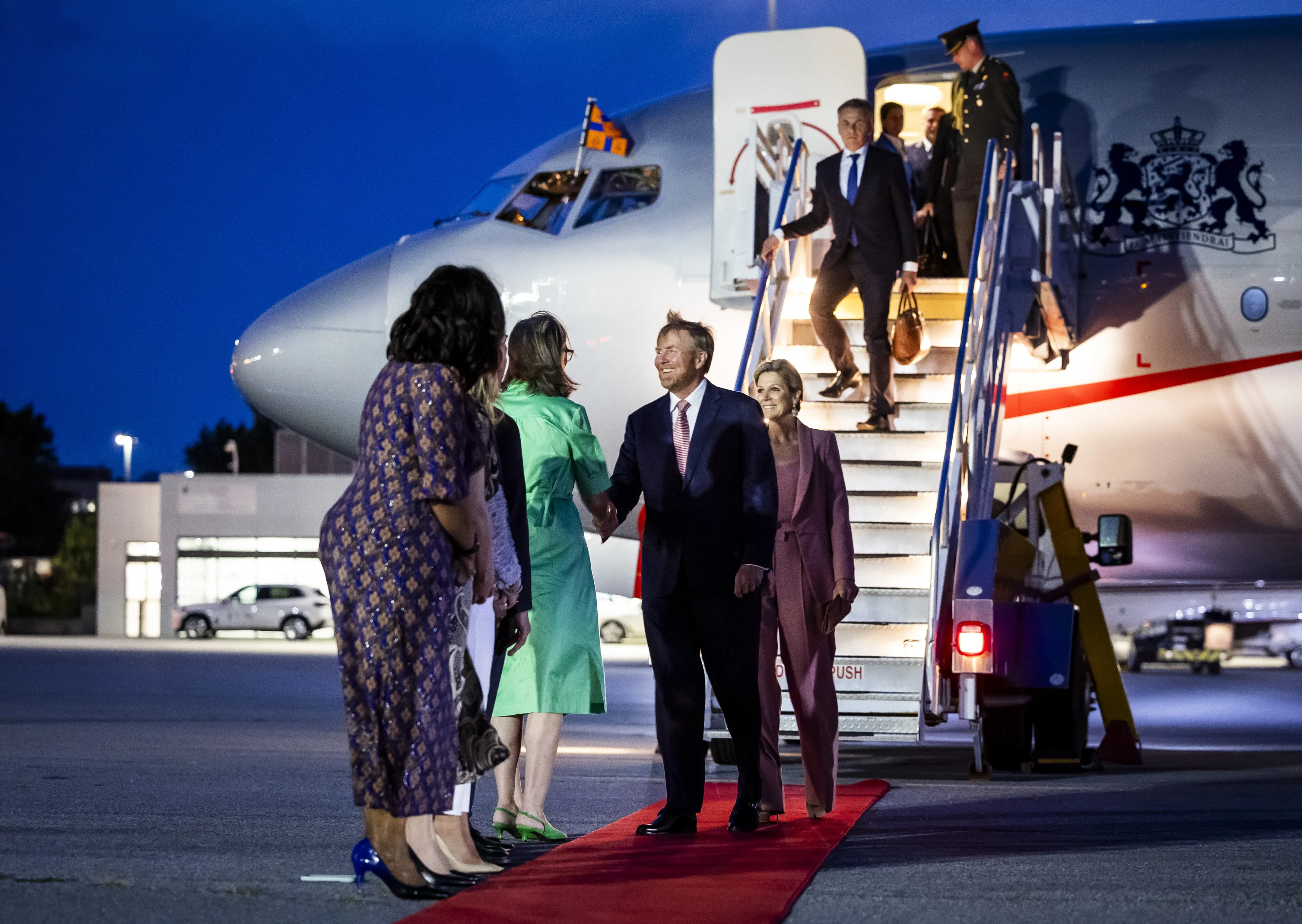 Koningspaar aangekomen in de VS voor vierdaags werkbezoek