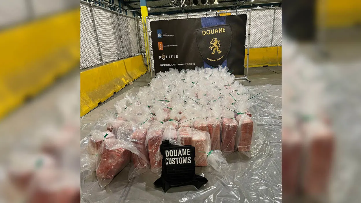 Bijna 1600 kilo cocaïne gevonden tussen fruit in haven Vlissingen