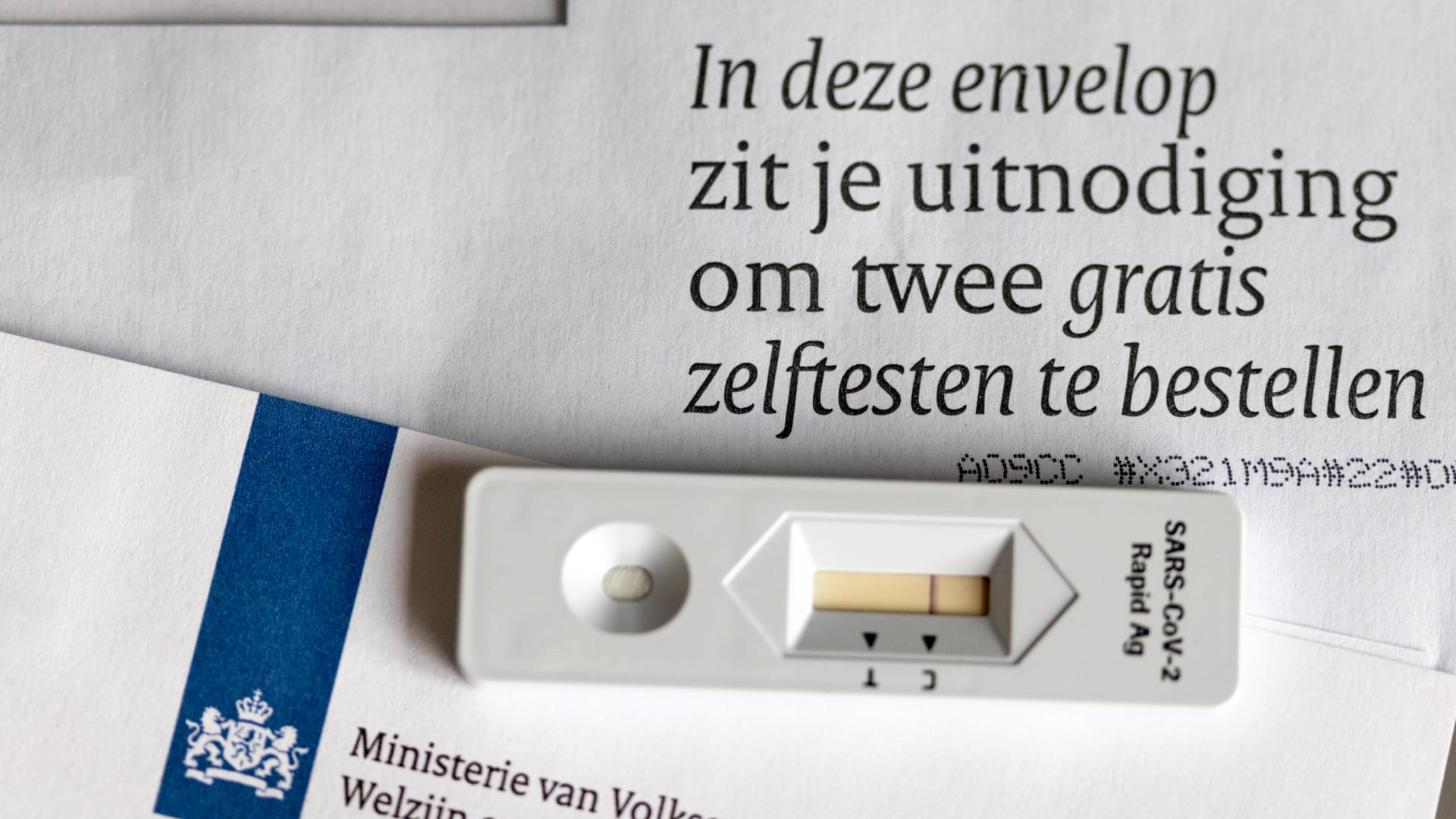 LIVEBLOG | Tot nu toe 2,4 miljoen gratis zelftesten besteld