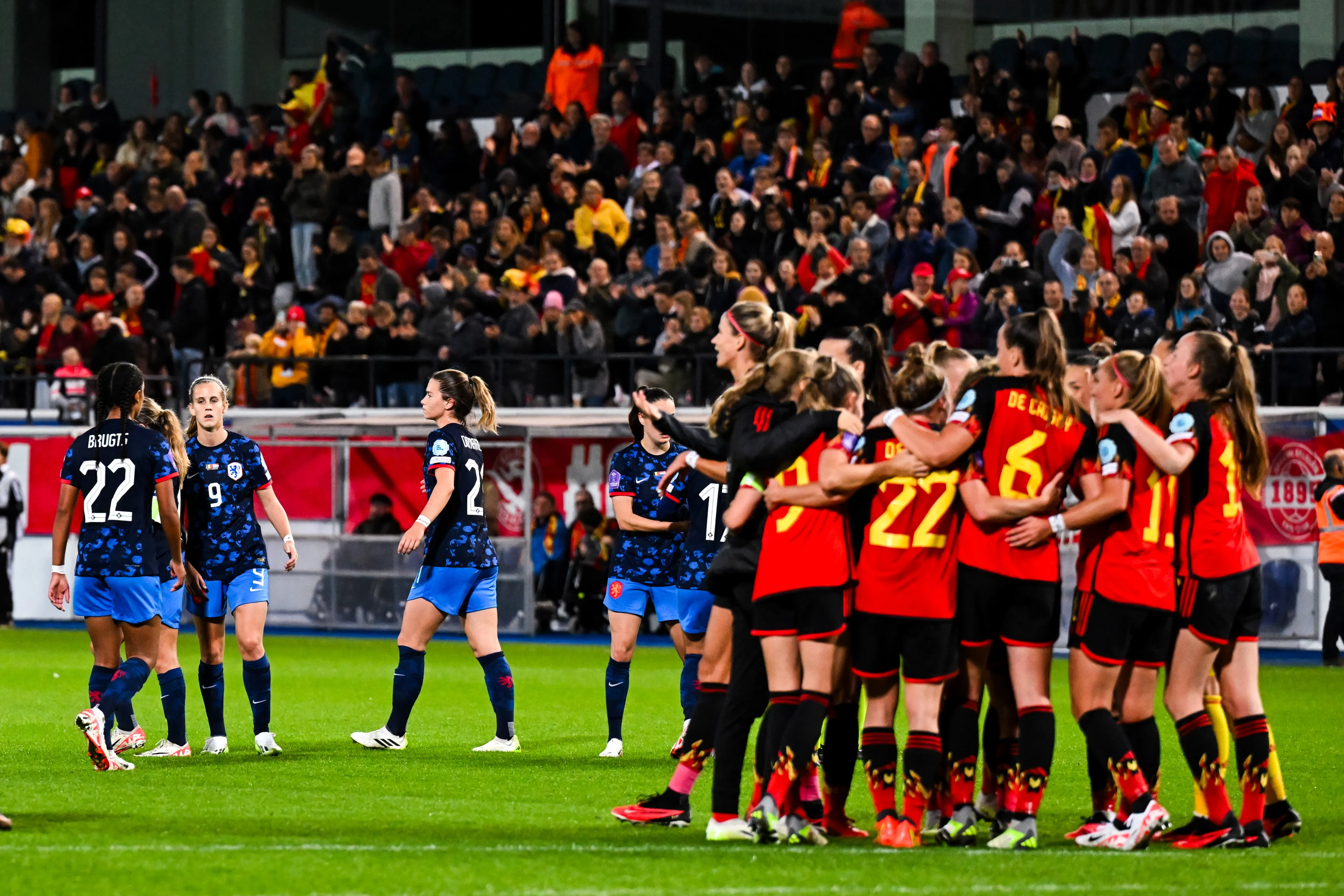 Oranjevrouwen verliezen van Belgen in de Nations League