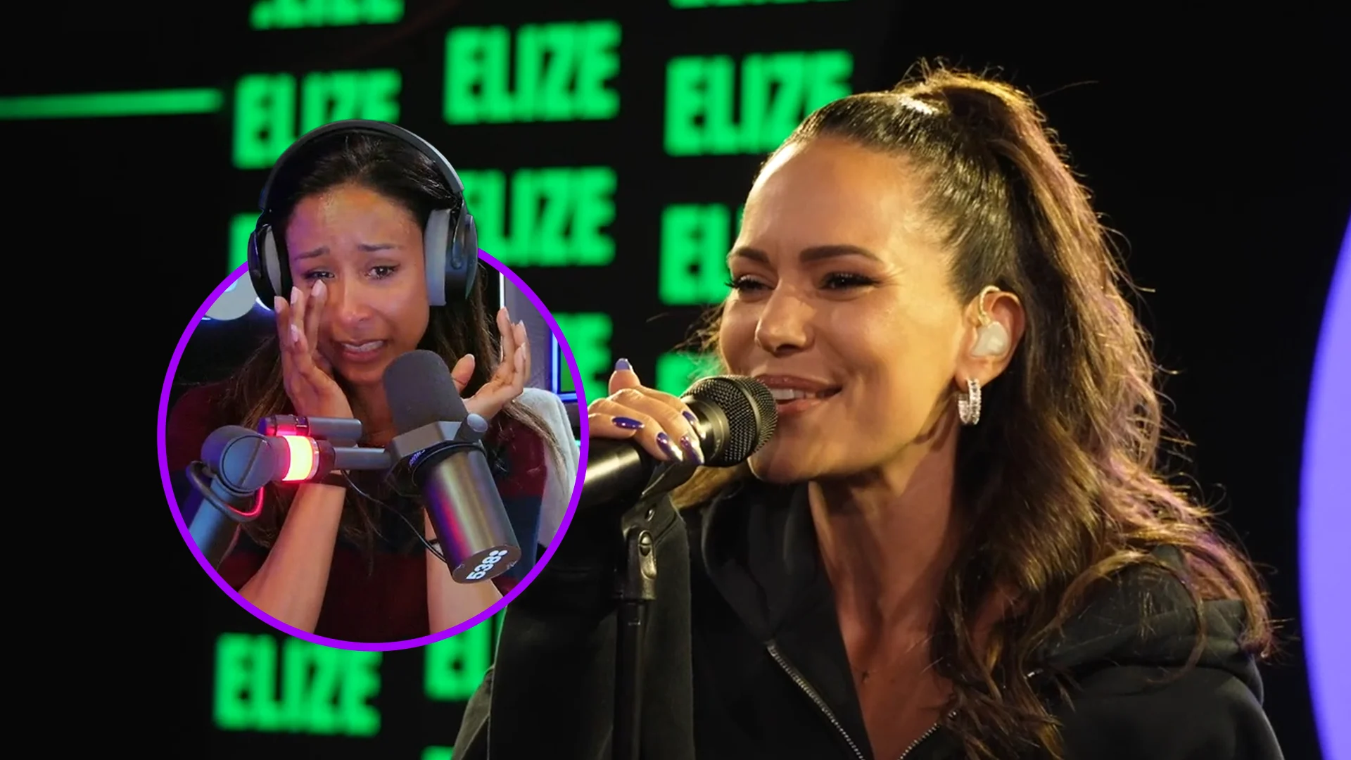 Elize zingt een nieuwe versie van het Tietenlied ter ere van Airens borstexplantatie