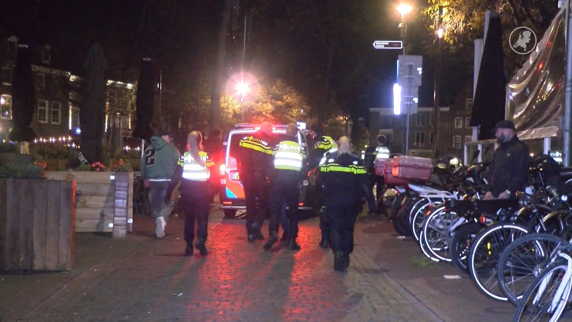 Onrustige nacht in Middelburg: steekpartij en seksuele intimidatie agentes