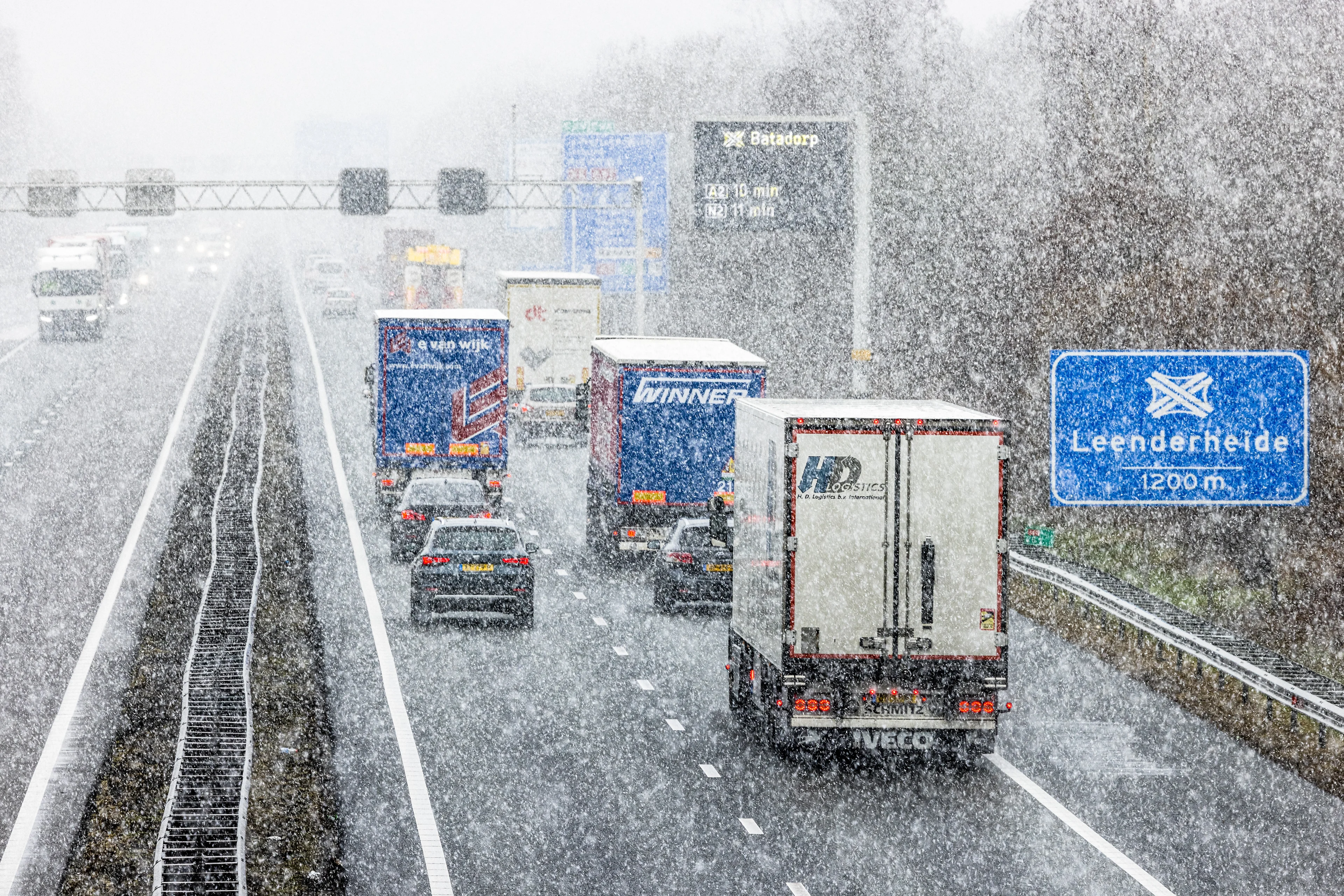 Waarschuwing voor sneeuw en gladheid, en er komt nog veel meer aan