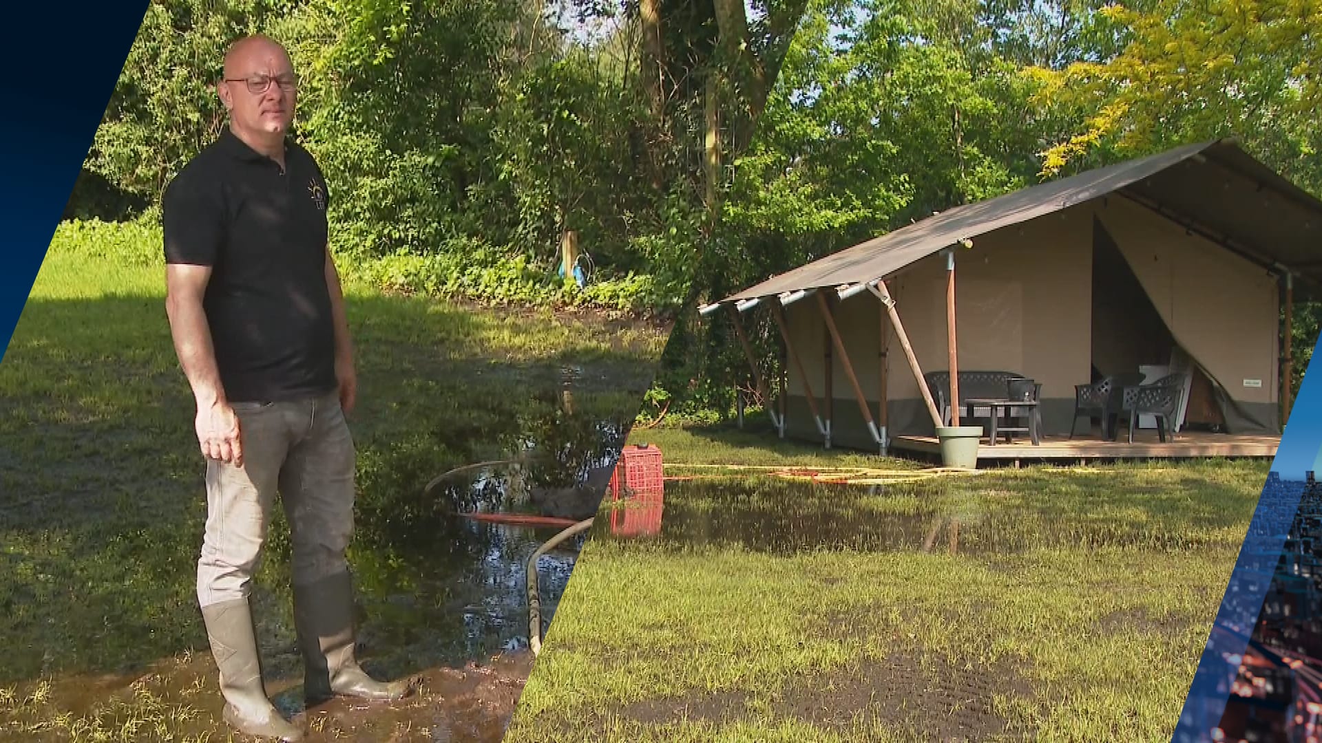 Campinghouders moeten gasten afzeggen voor Hemelvaartweekend: 'Water zakt niet weg'