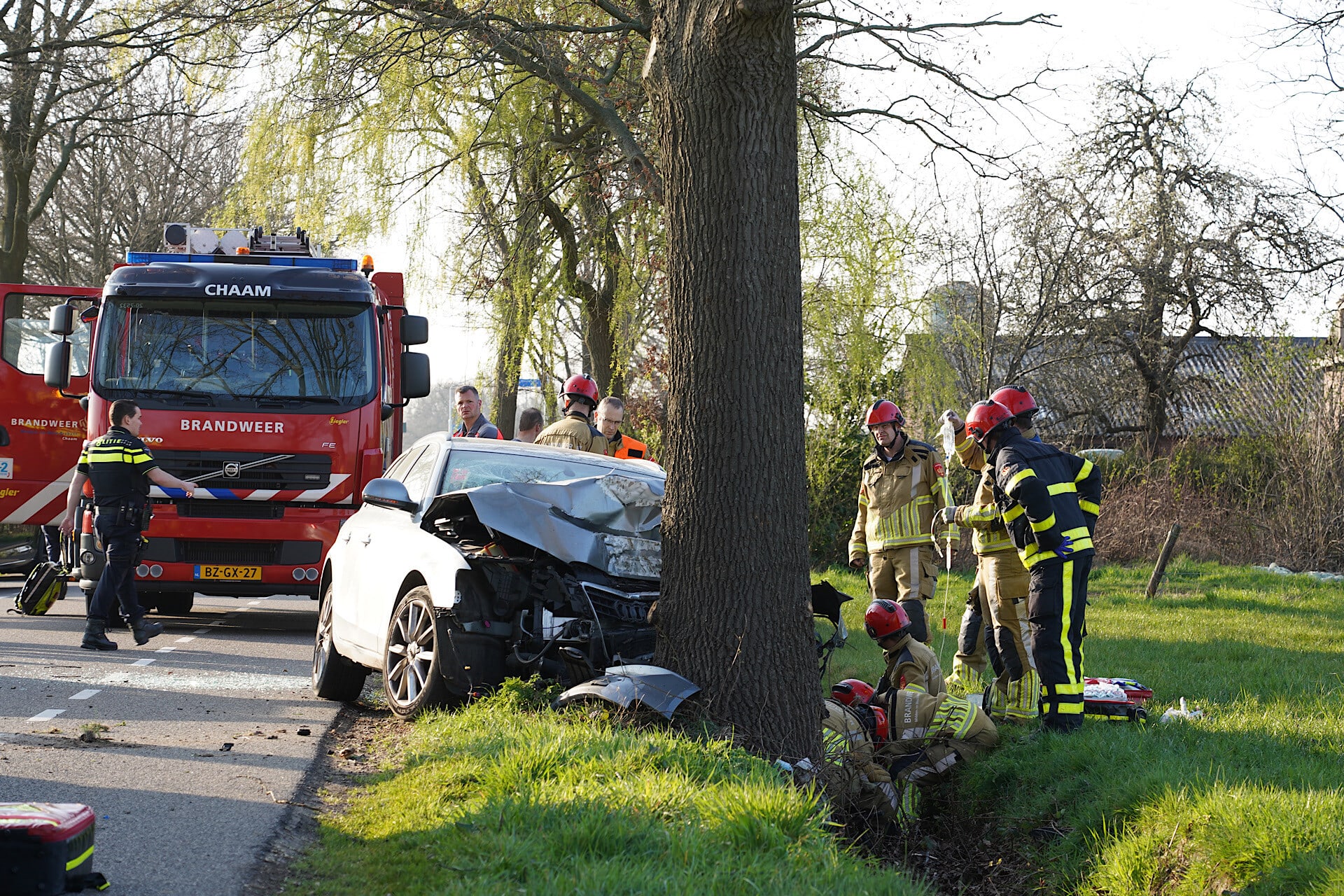 Nog veel onduidelijk over verkeersdrama Chaam, waarbij baby (0) en kleuter (4) omkwamen