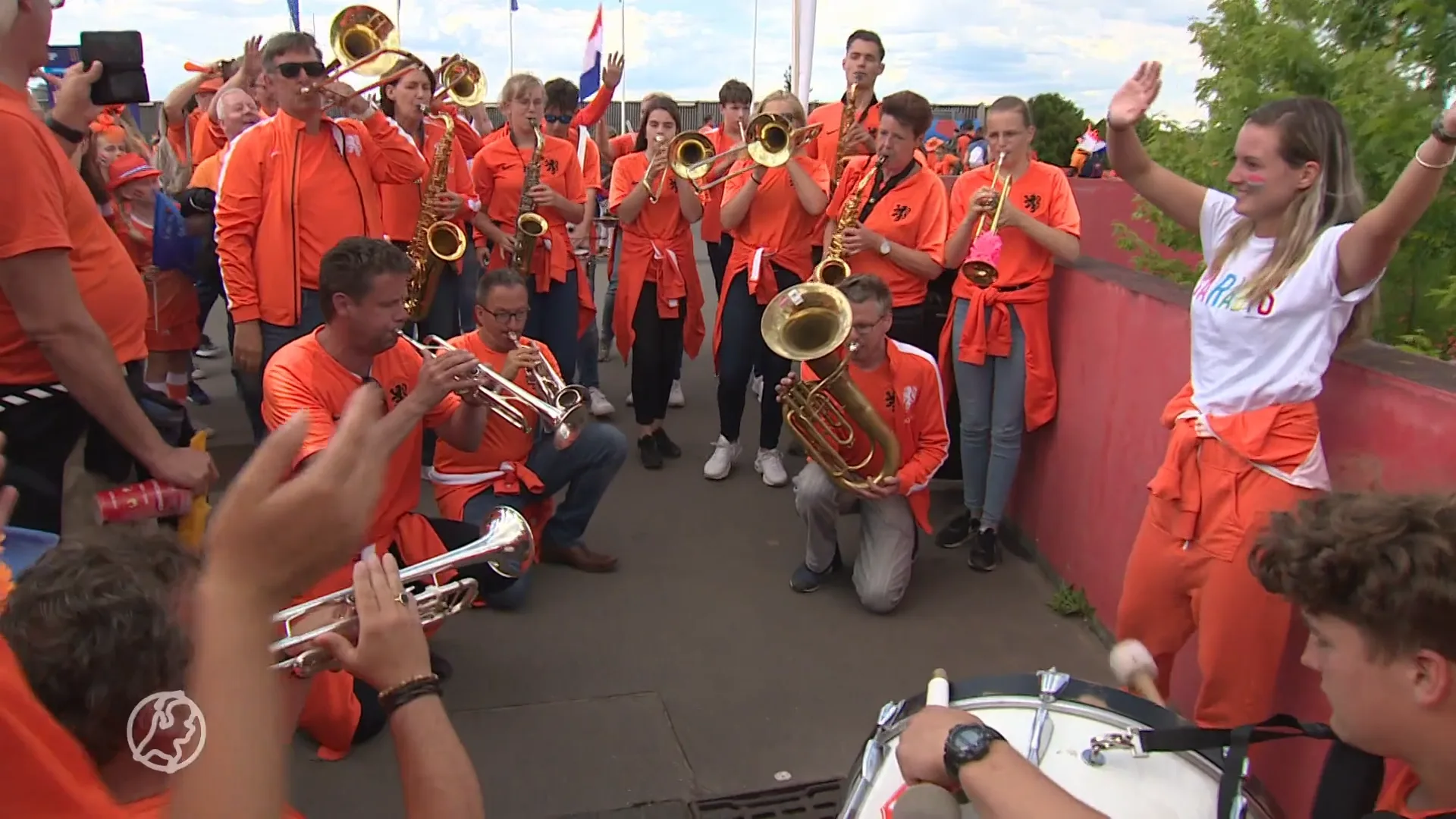 Dweilorkest Zutphen blijft duimen voor het EK: 'We staan te trappelen'