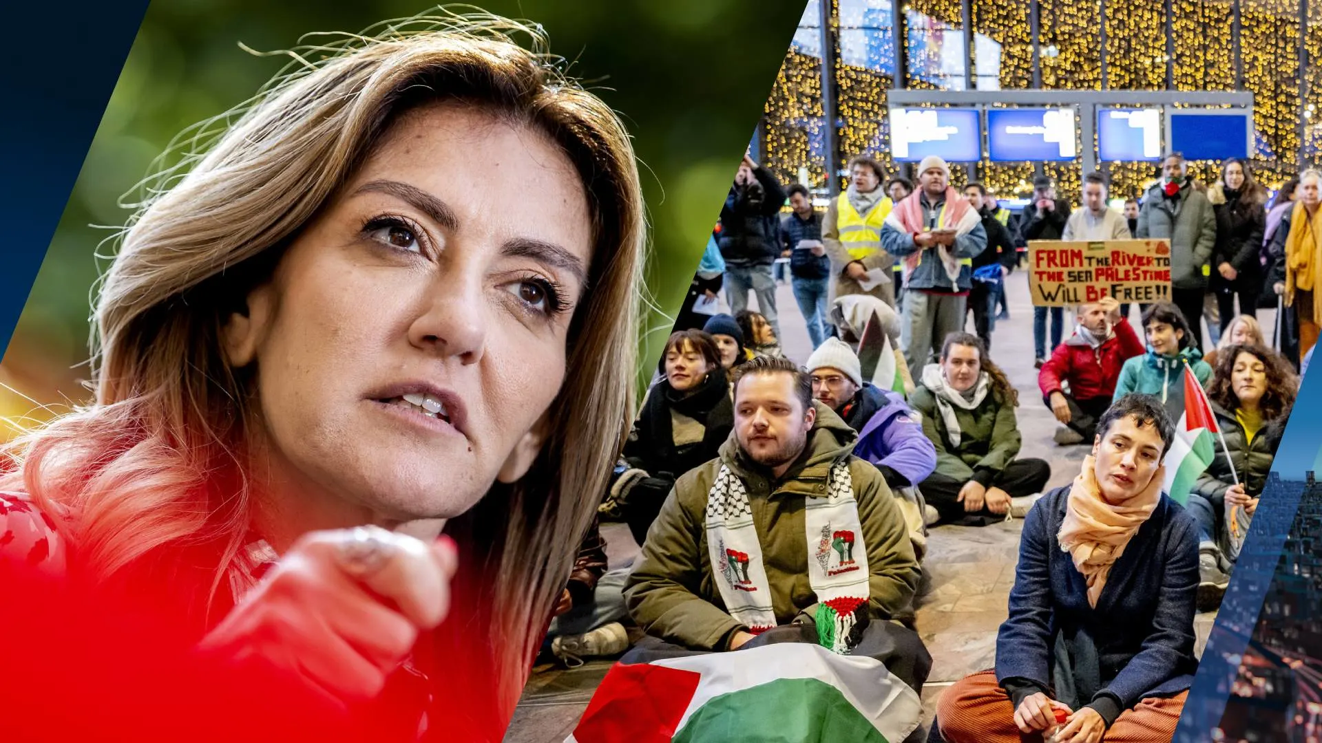 Yeşilgöz: door NS toegestane pro-Palestijnse sit-ins antisemitisch