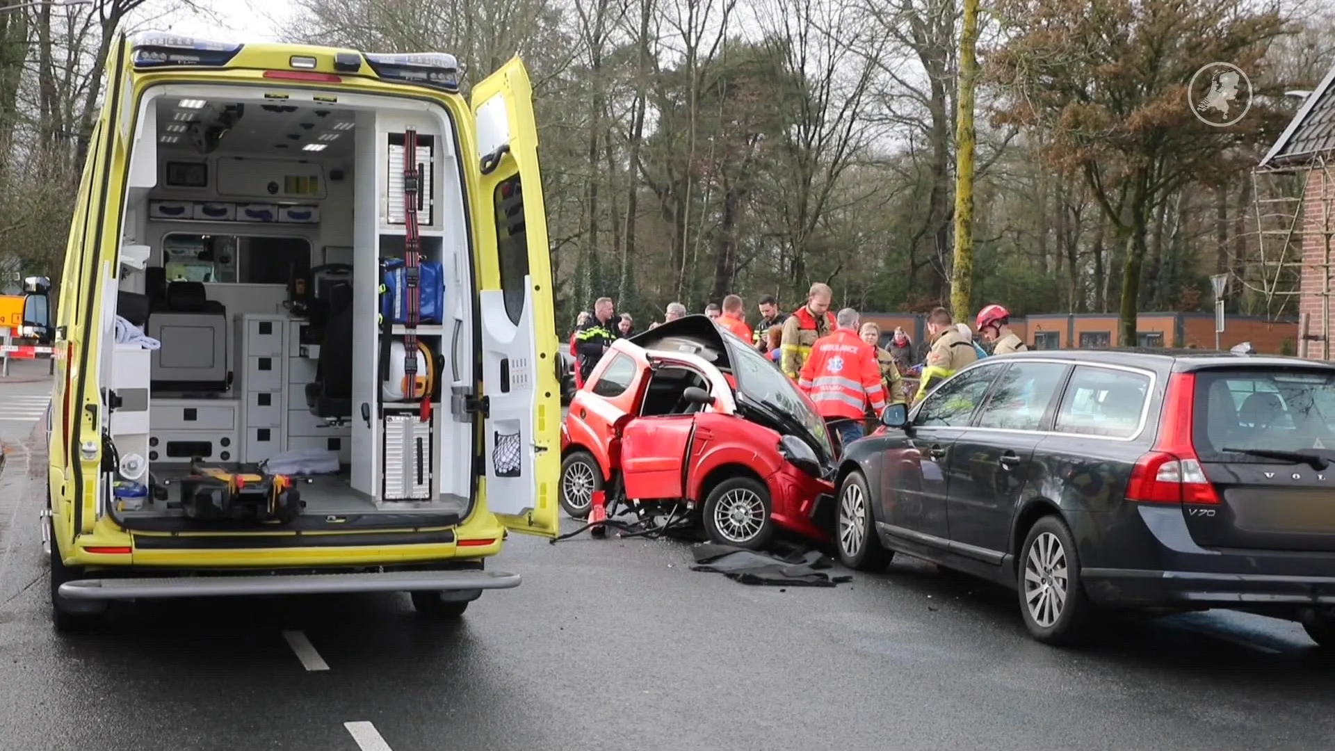 Ernstig ongeluk met brommobiel in Vaassen