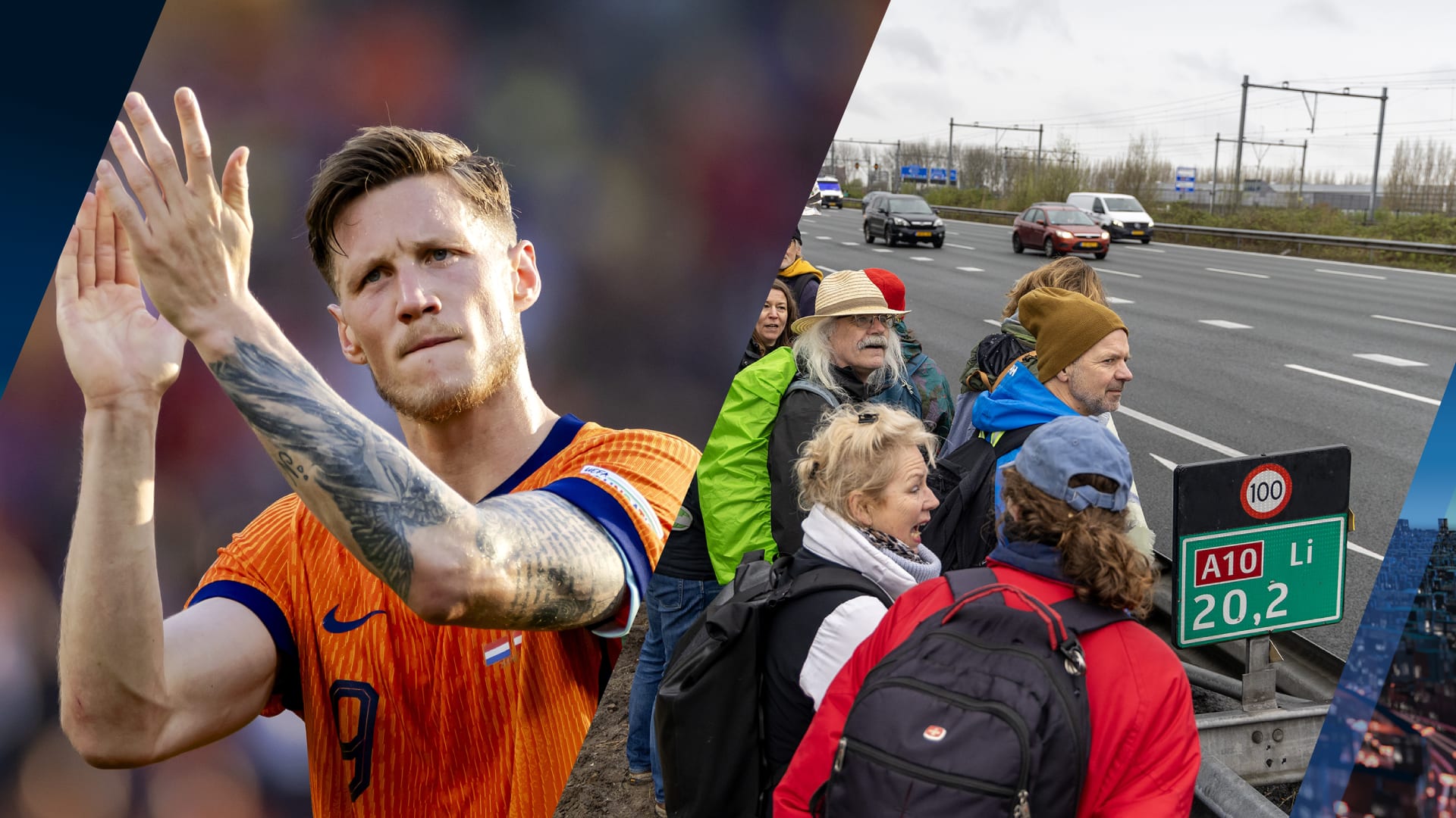 Extinction Rebellion dreigt met blokkade als Oranje Europees kampioen wordt