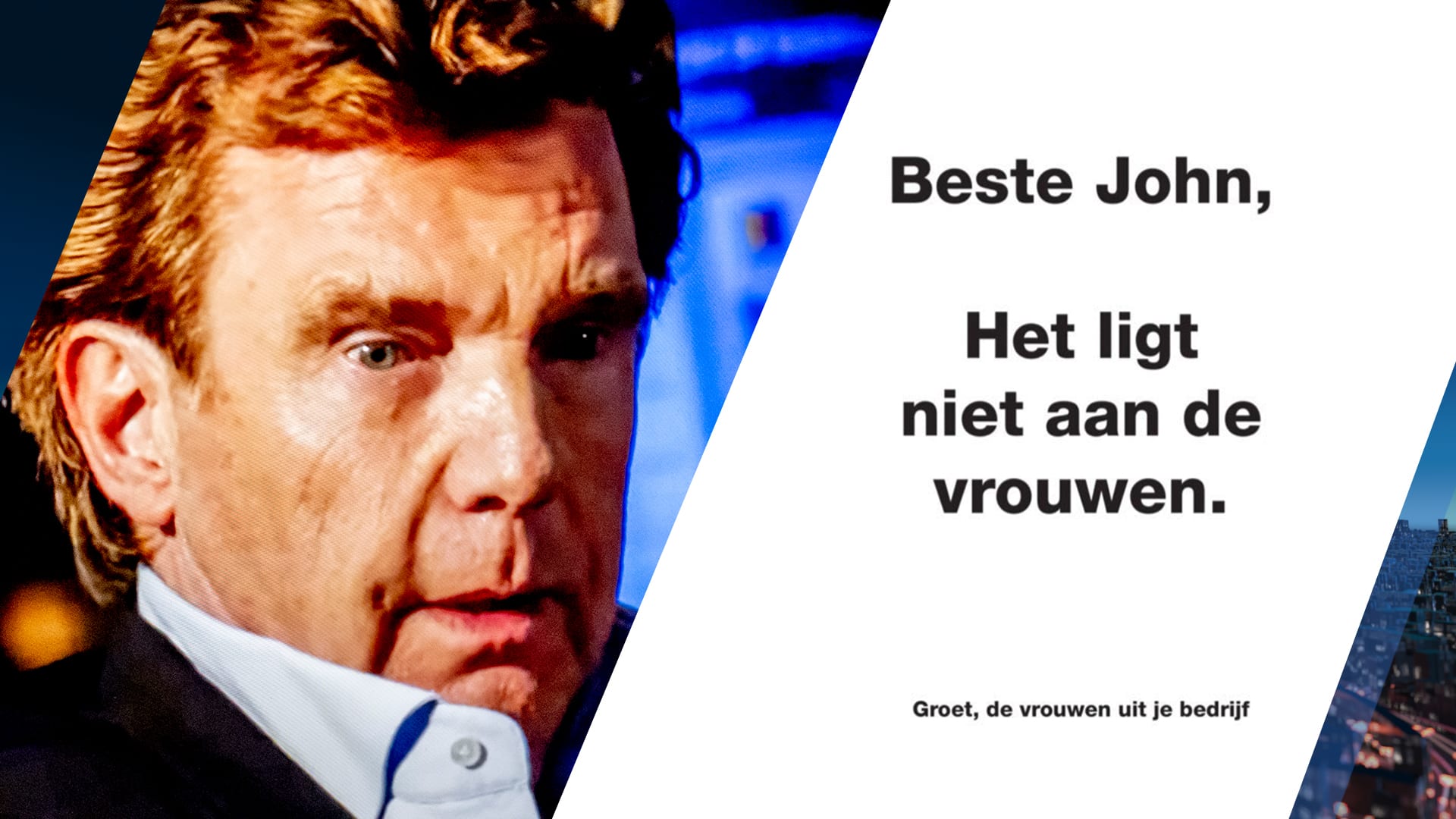 Talpa-medewerksters tegen John de Mol: 'Het ligt niet aan de vrouwen'