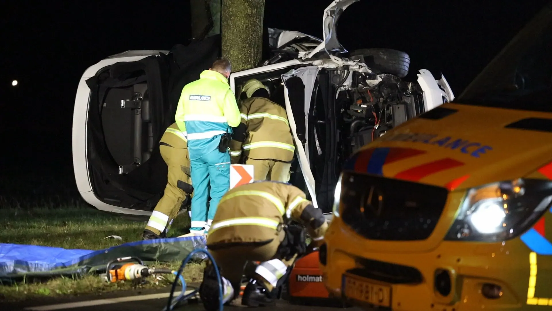 Hondje dat ernstige crash Schijndel overleefde opgevangen door nabestaanden