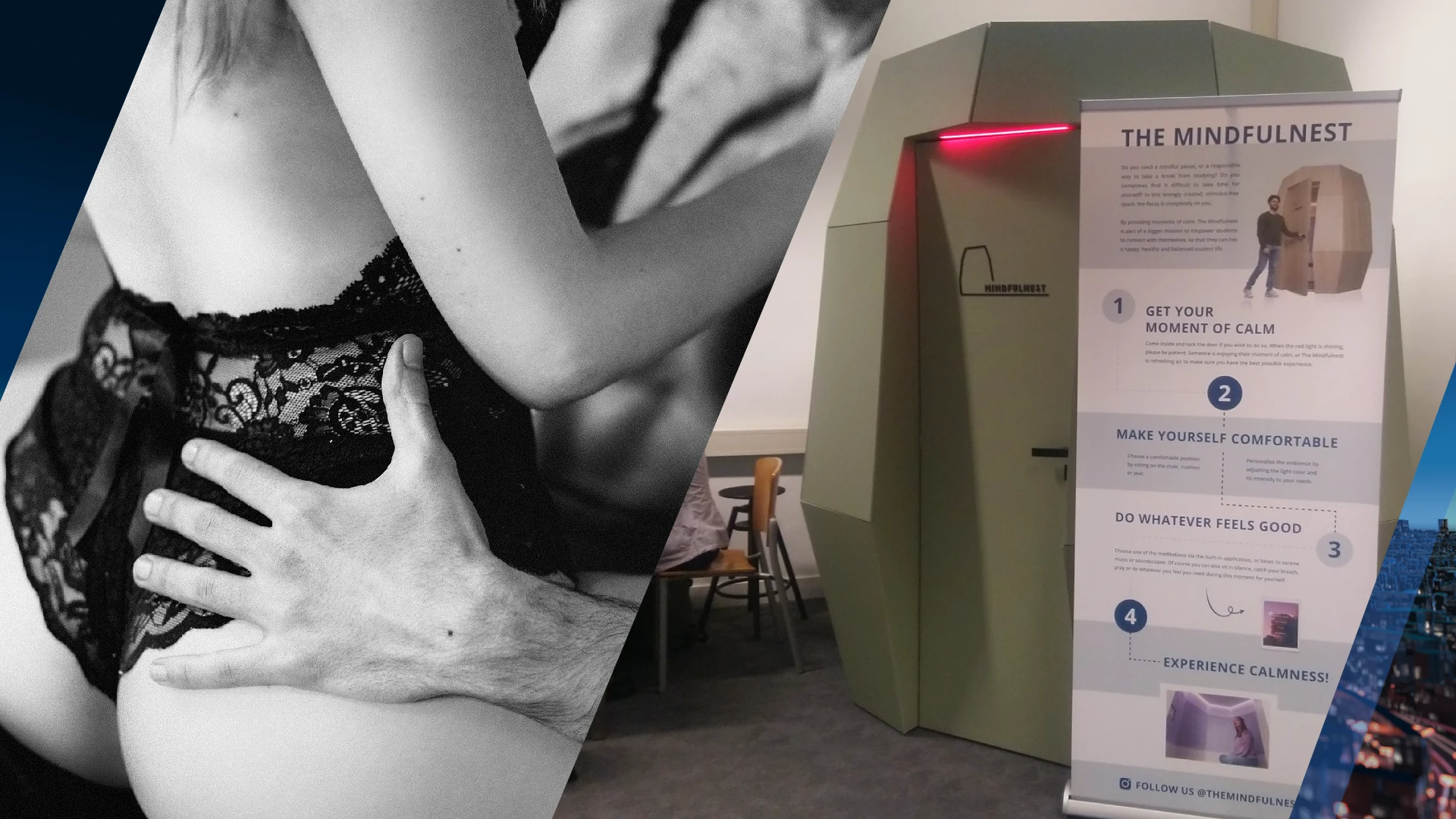 Meditatiecabine op universiteit fungeert als liefdesnest: 'Studenten hebben er seks'