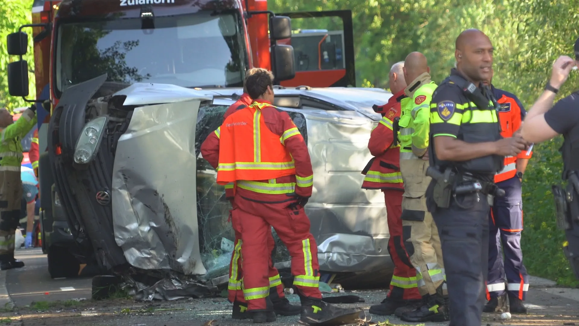 Vrouw (59) raakt zwaargewond bij ernstig ongeluk in Niekerk
