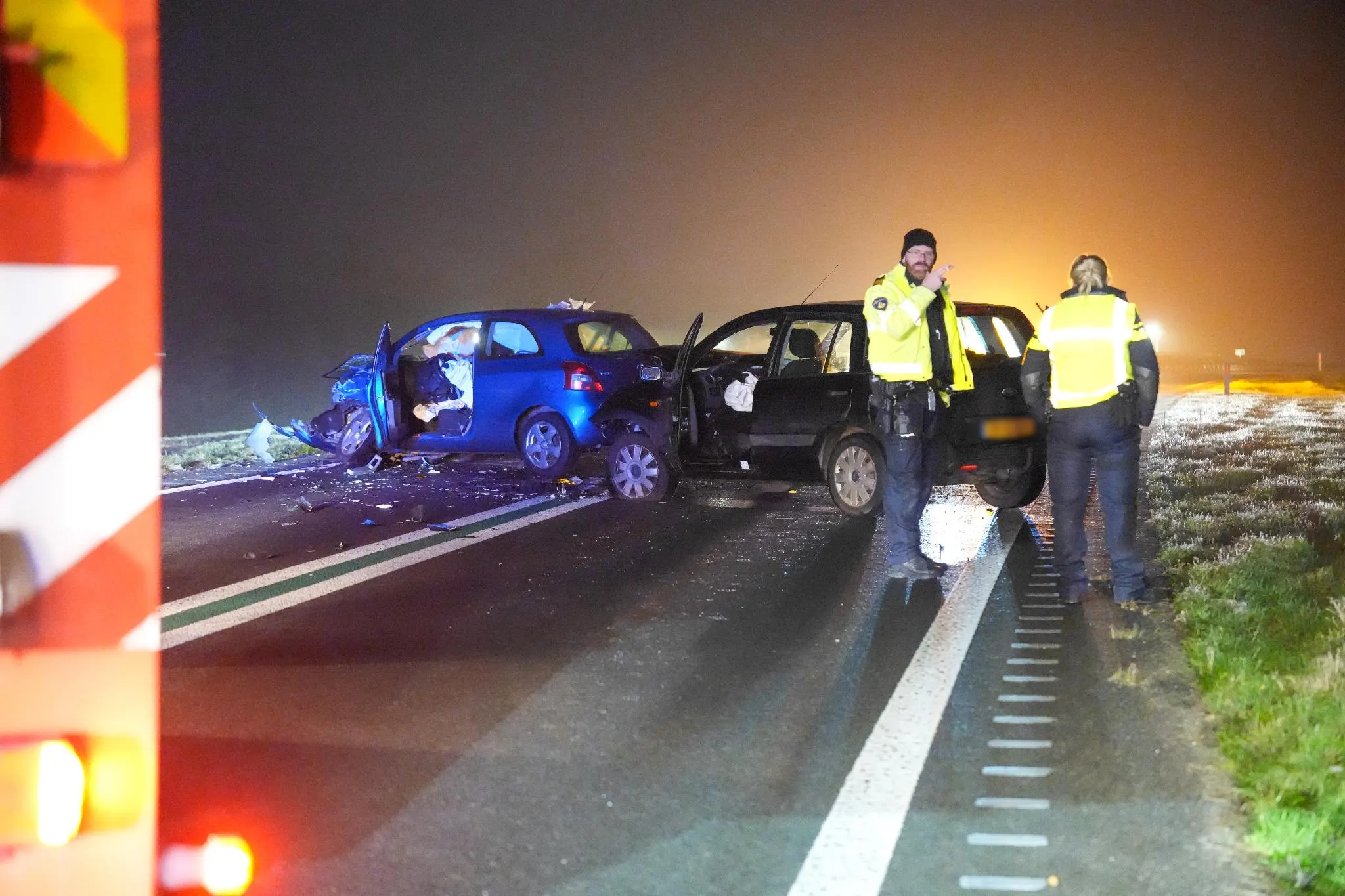 Meerdere ongelukken op spekgladde wegen in noorden van het land