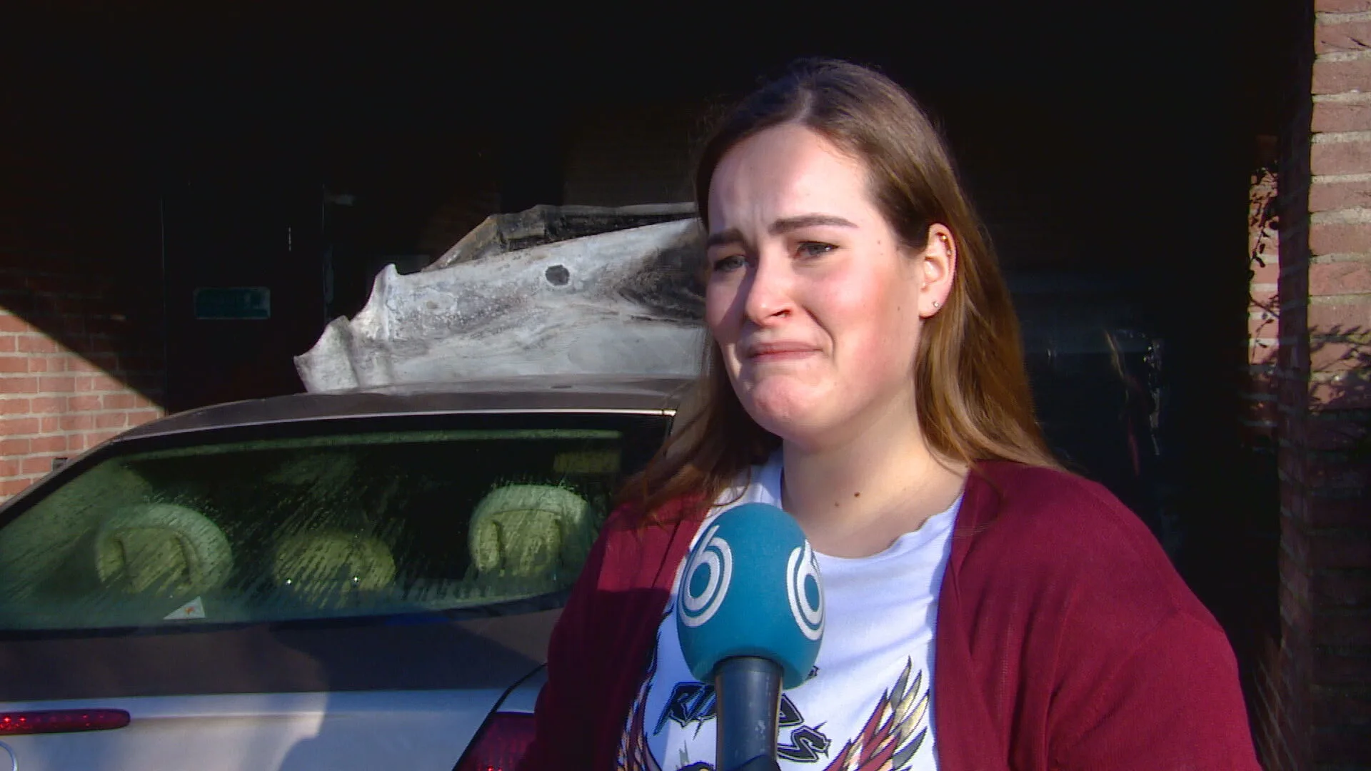 Amber uit Oss moest vluchten voor vuurzee in huis