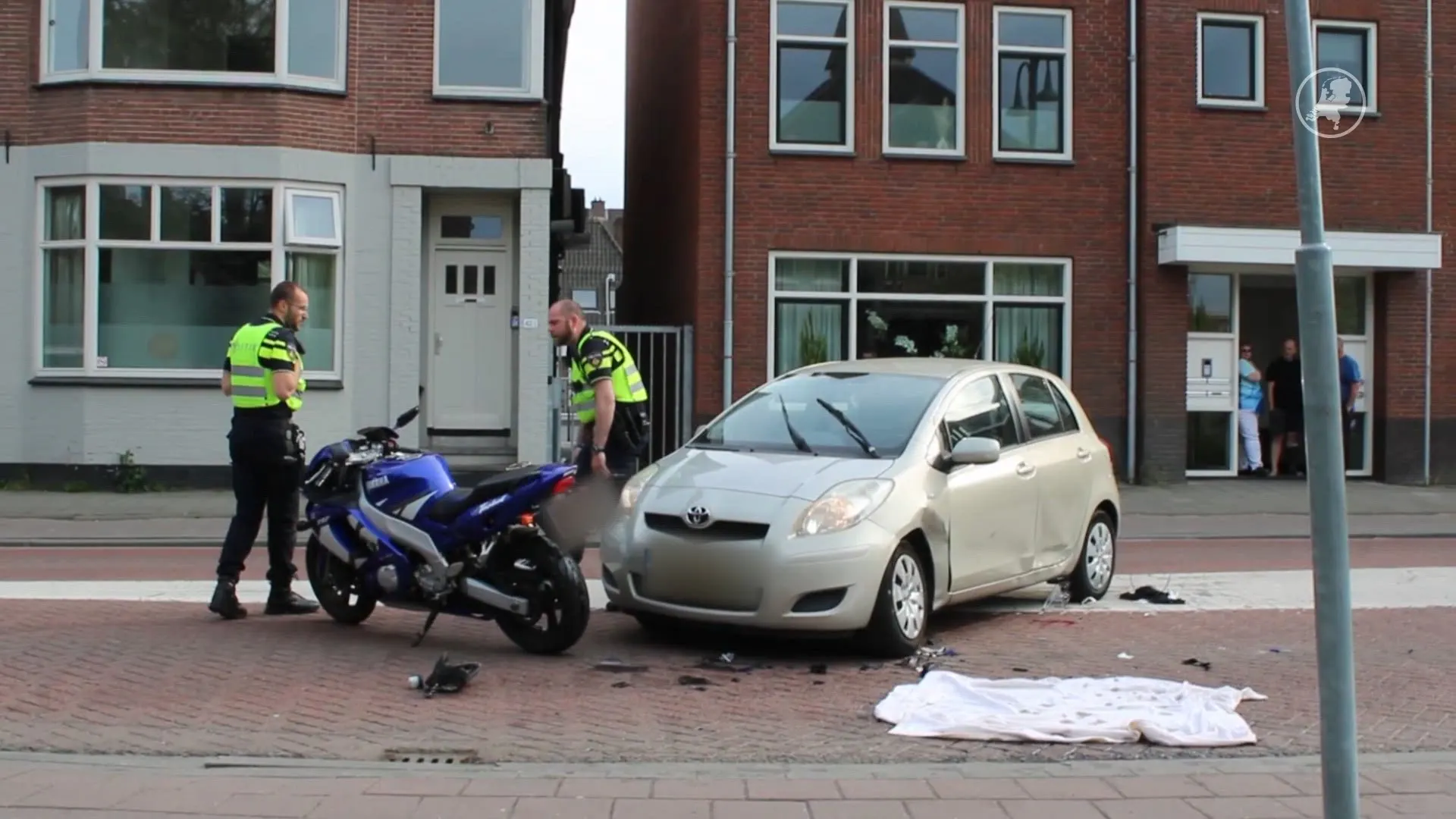 'Twee zwaargewonden bij aanrijding Boskoop'