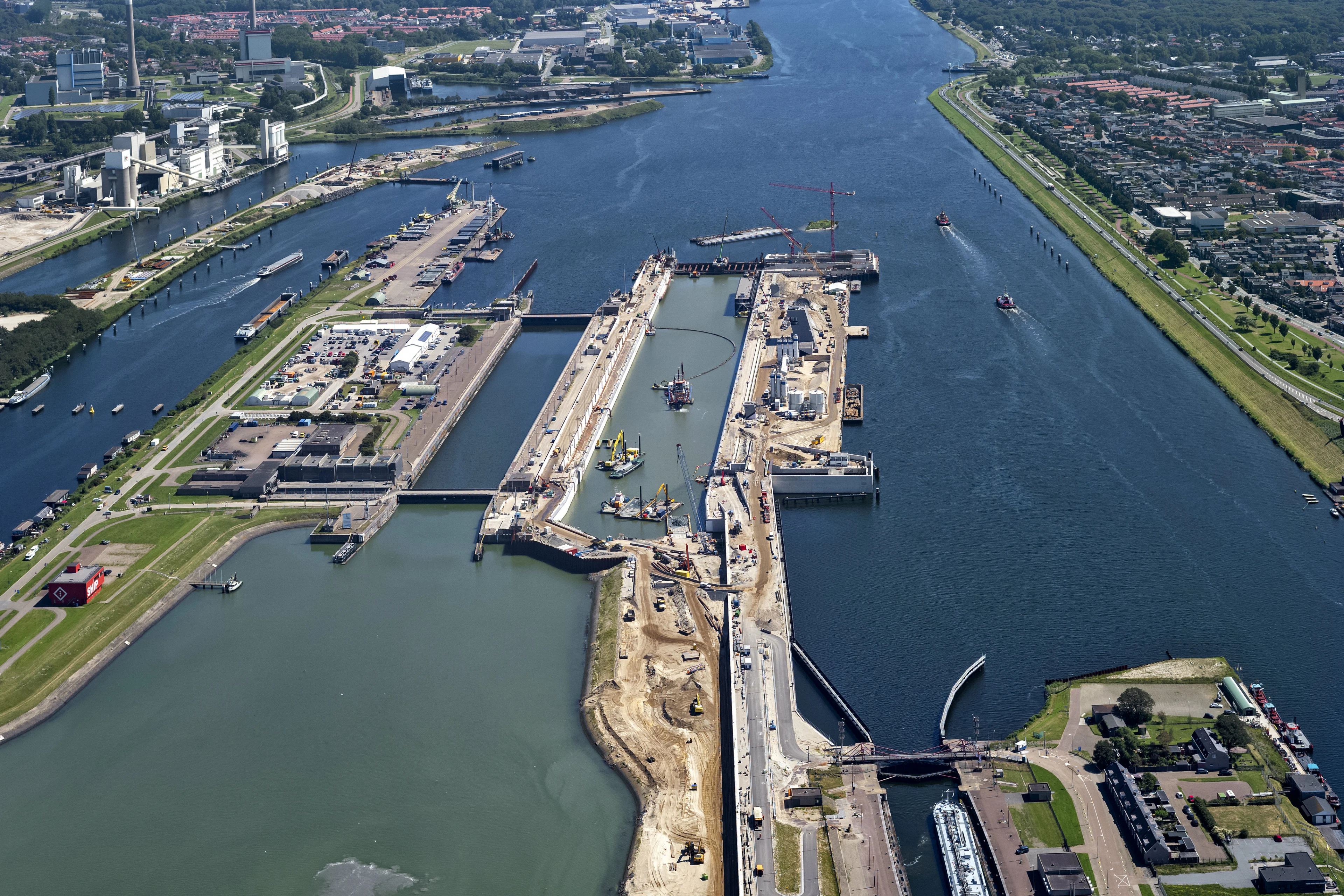 Grootste zeesluis ter wereld níet omgedoopt tot 'Irma Sluis'