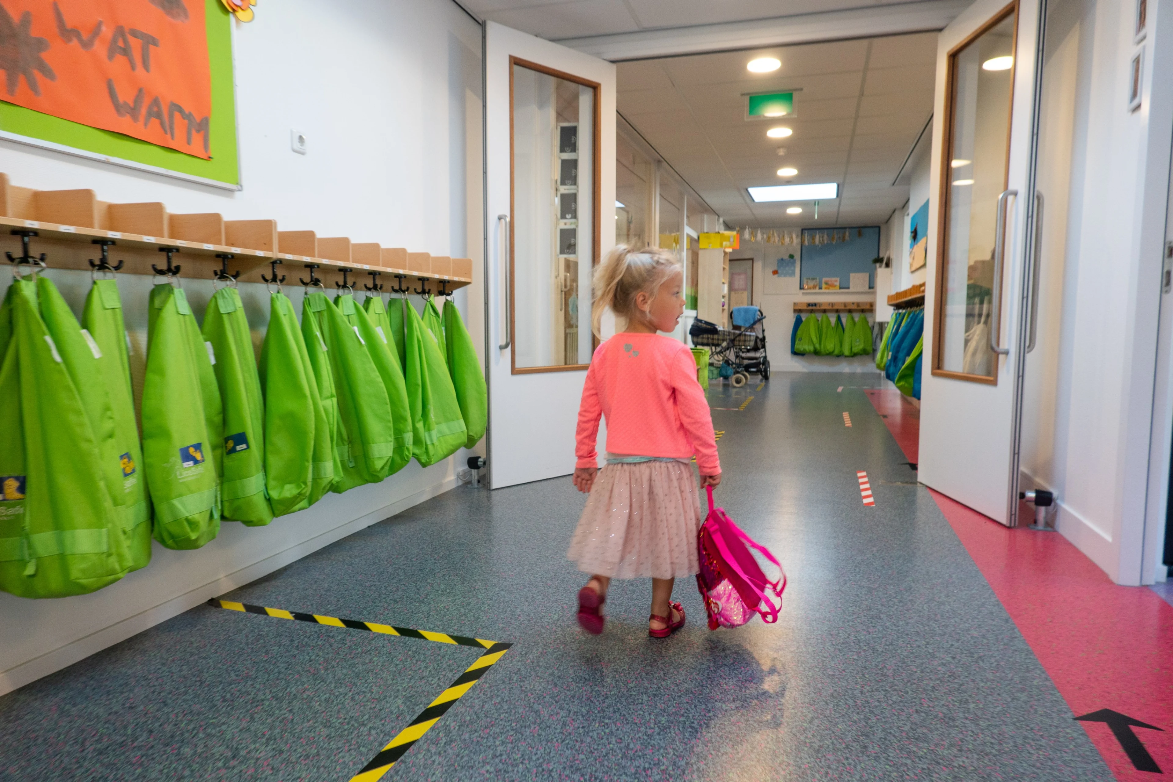 'Kinderen uit oranje gebied kunnen gewoon naar opvang en school'