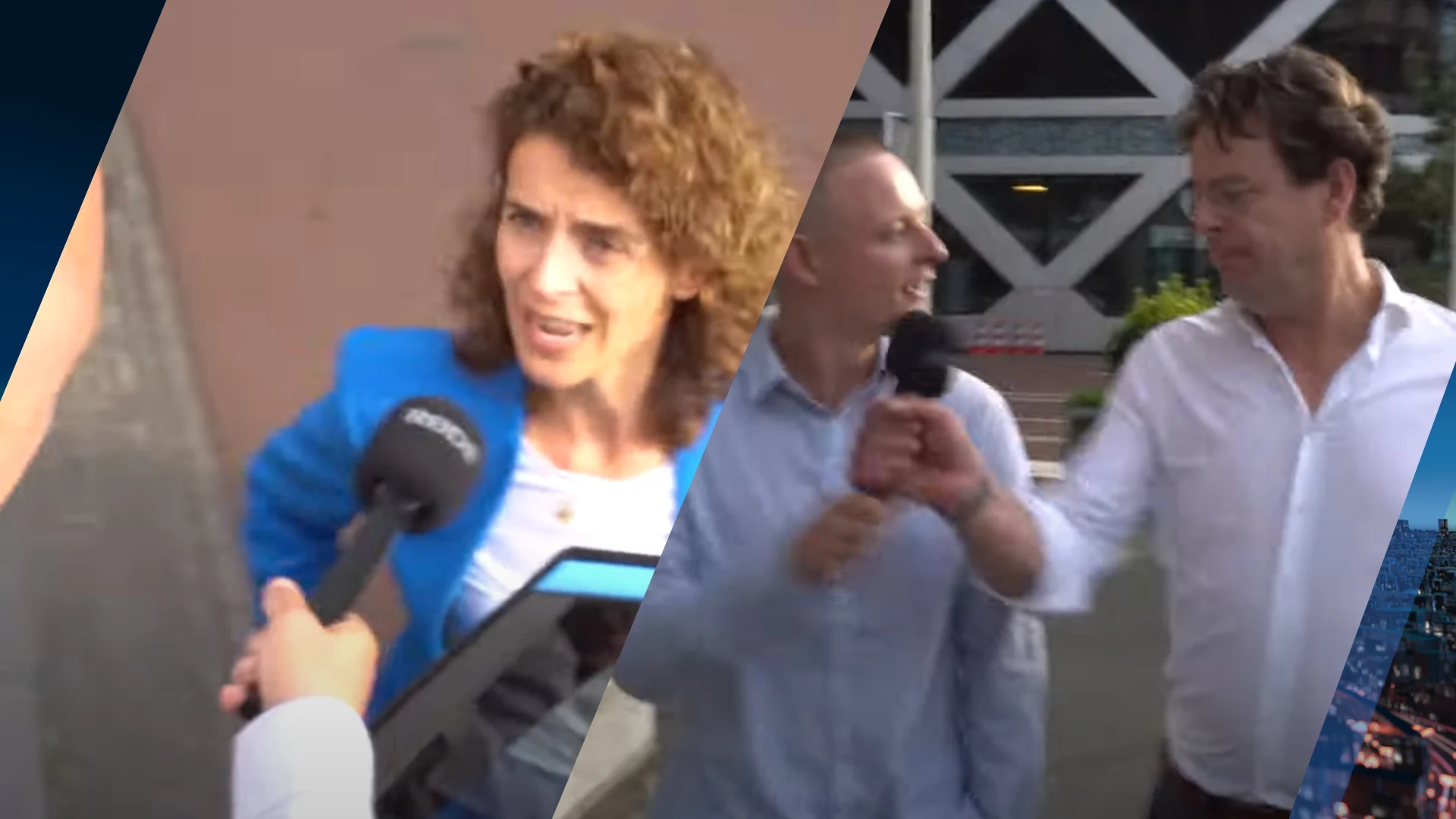 VVD-perschef gooit microfoon verslaggever weg: 'Is dit hoe de VVD met vragen omgaat?'