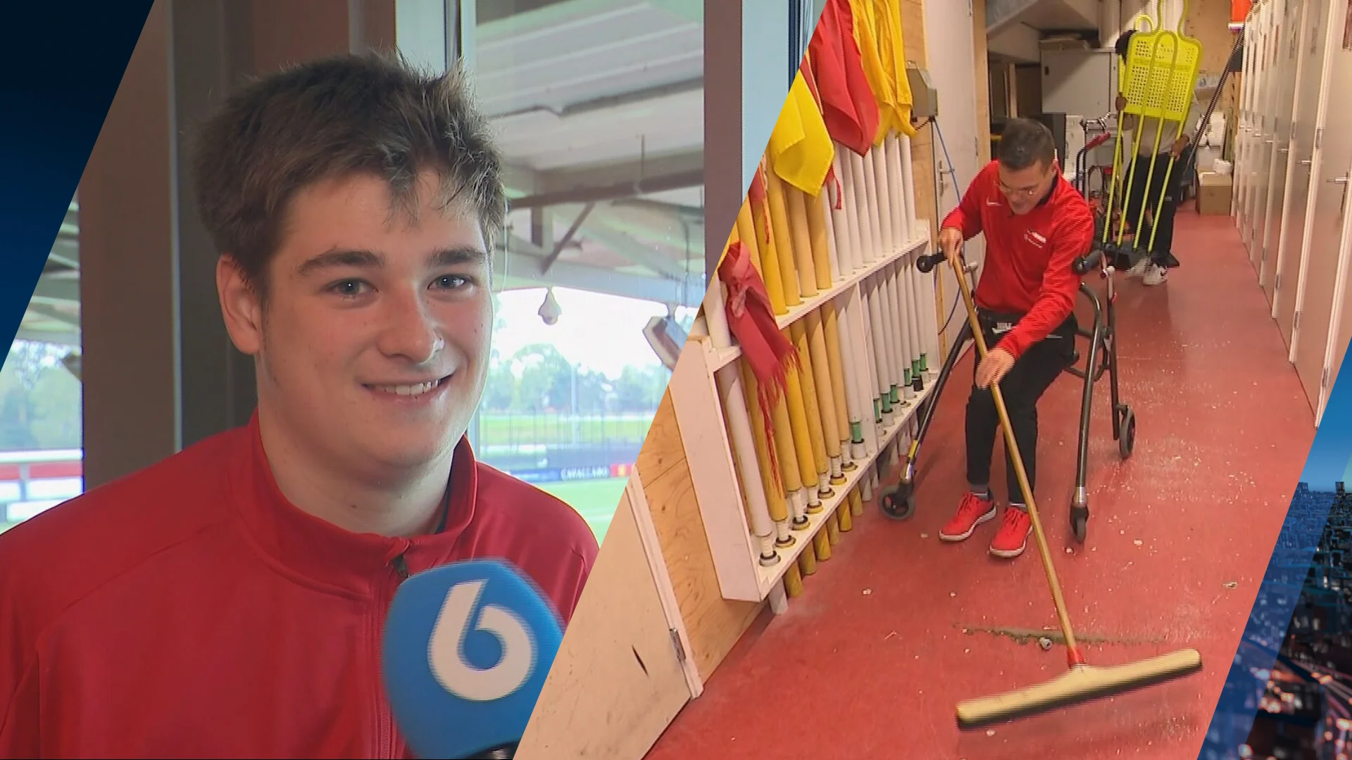 Wonderboyz met beperking houden voetbalstadions schoon: 'We horen ergens bij'