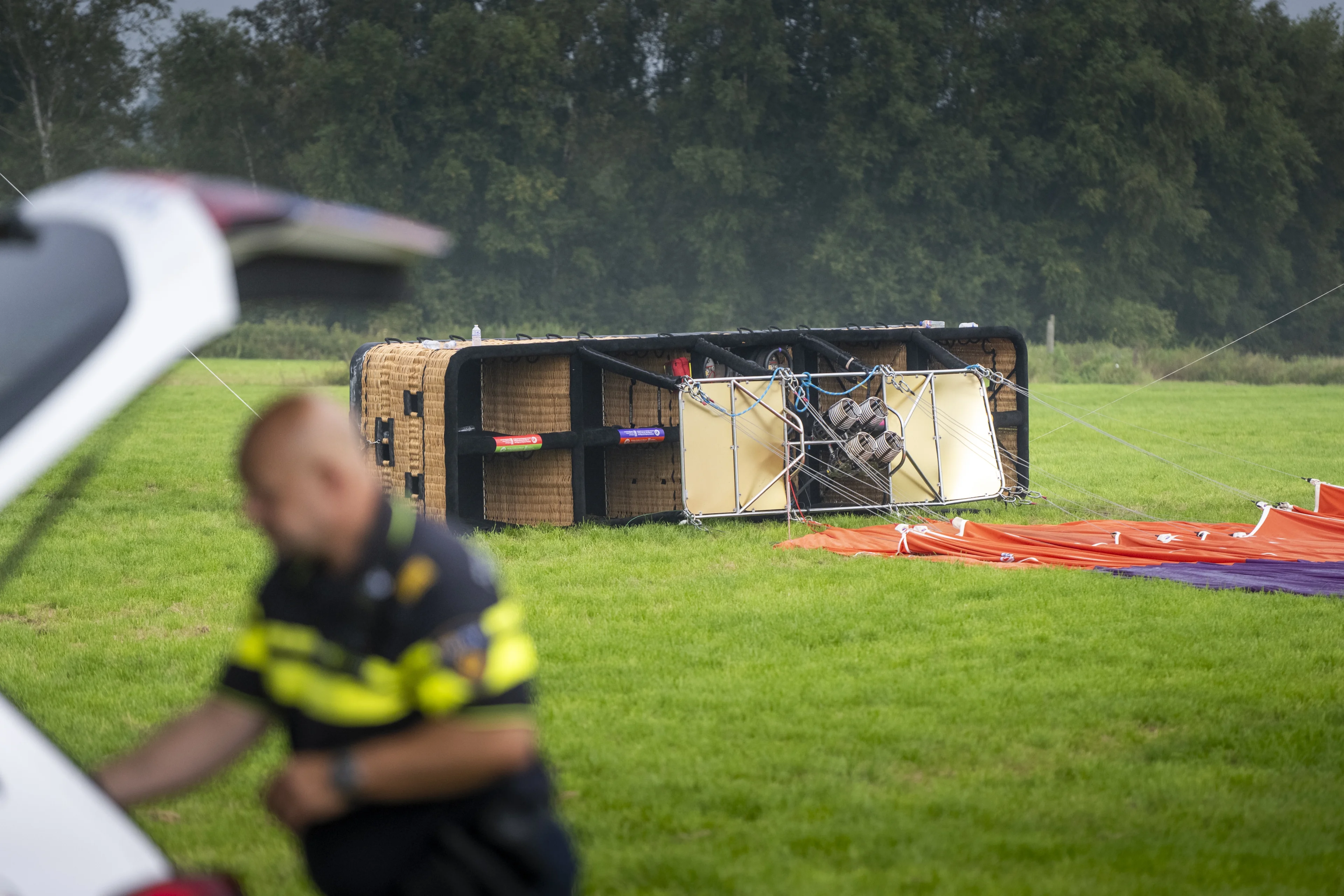 Jesse (26) was aan boord van de luchtballon die crashte in De Hoeve