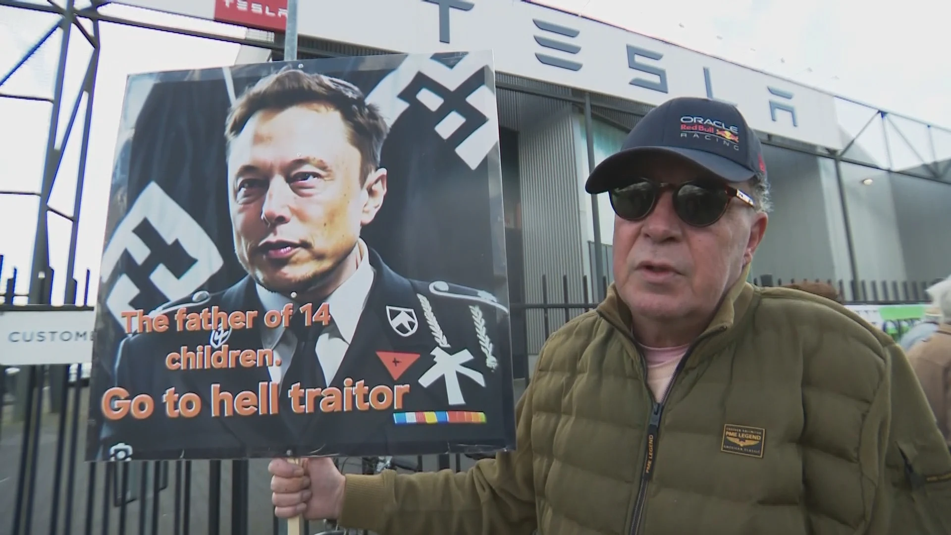 Wereldwijde protesten tegen Tesla: ook in Tilburg gaan demonstranten de straat op