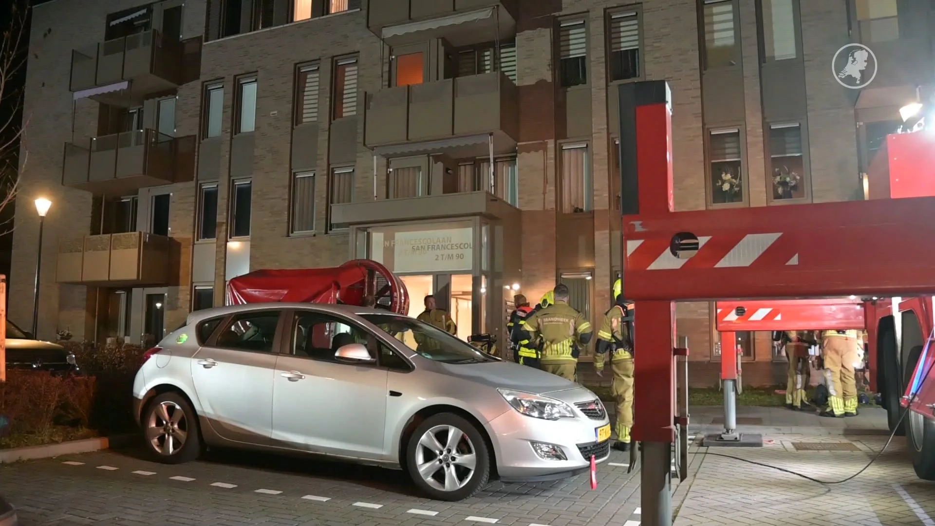 Grote brand in Etten-Leur, opgeschaald naar grip 1