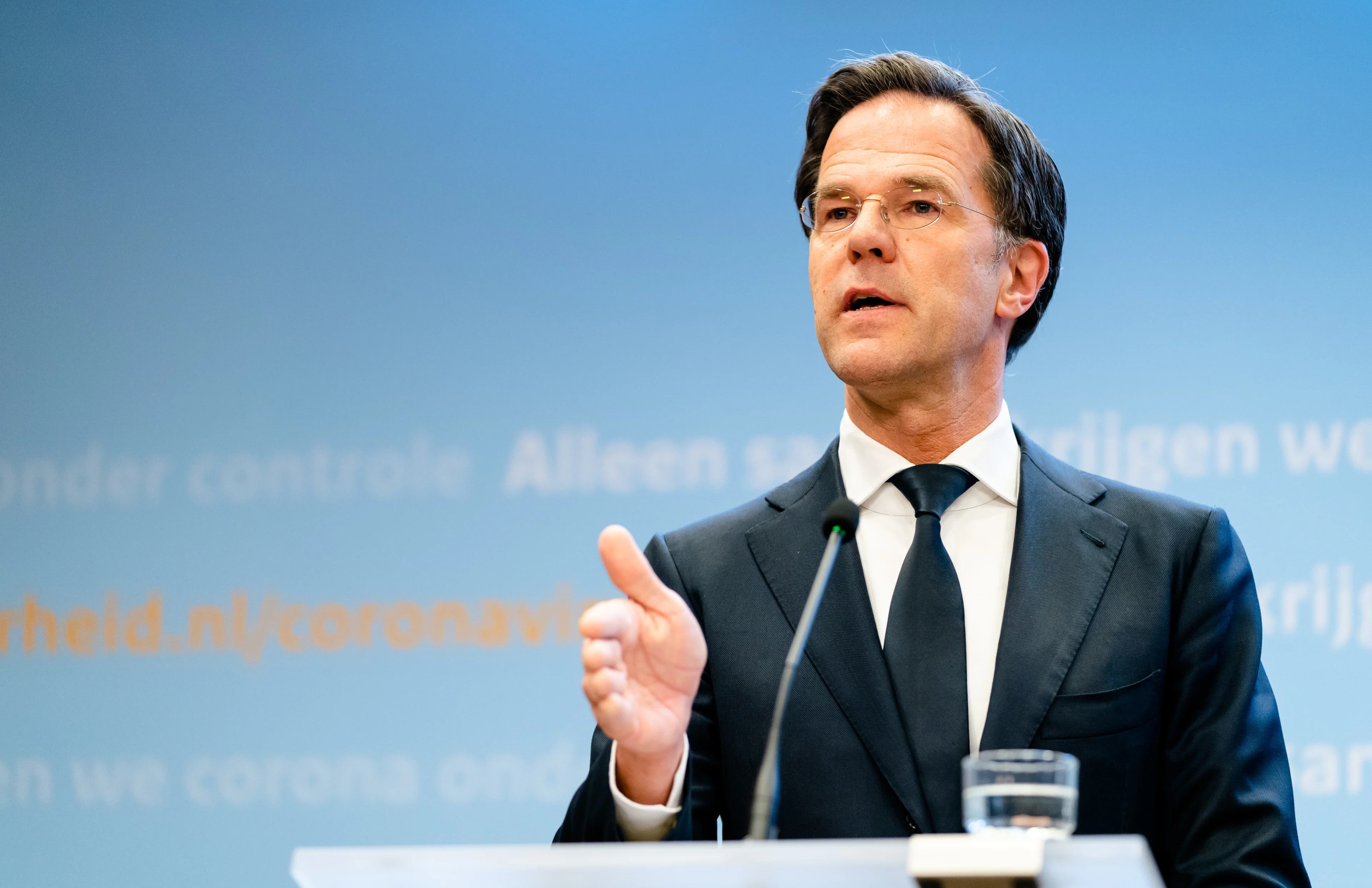 De vijf punten van premier Rutte uit de persconferentie samengevat
