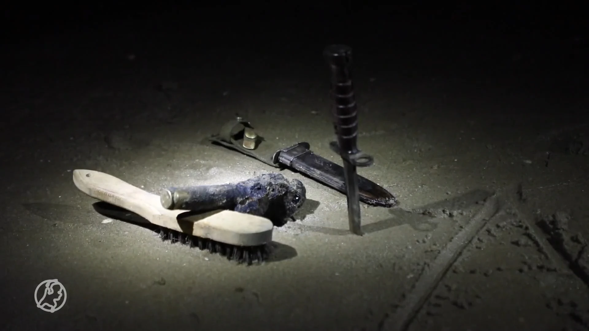 Granaat gevonden op strand van Scheveningen