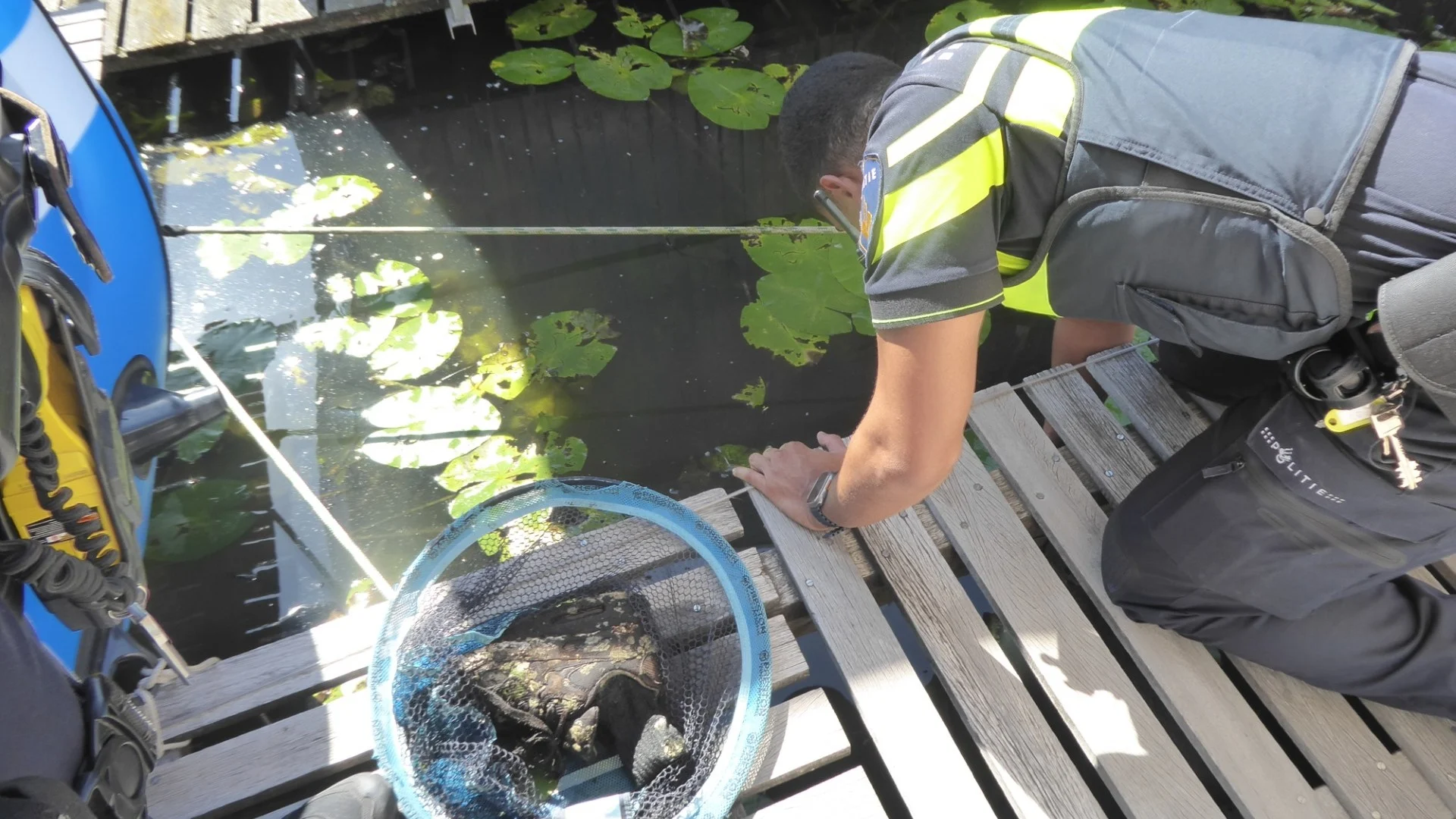 Gevonden voet in water Vlaardingen lijkt geen misdrijf