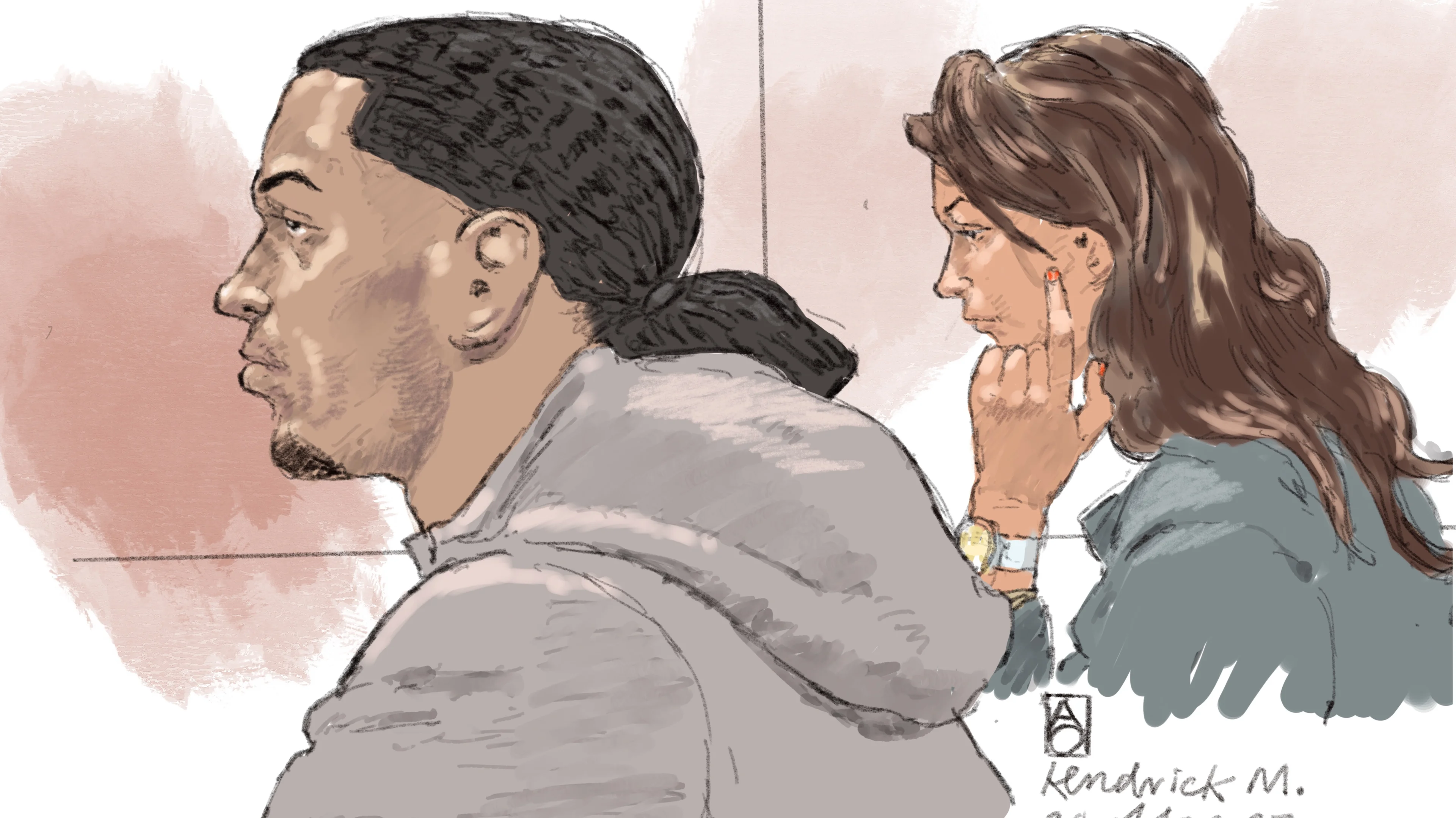 Tbs'er Kendrick M. aanwezig in rechtbank, 'wil nog niets zeggen'