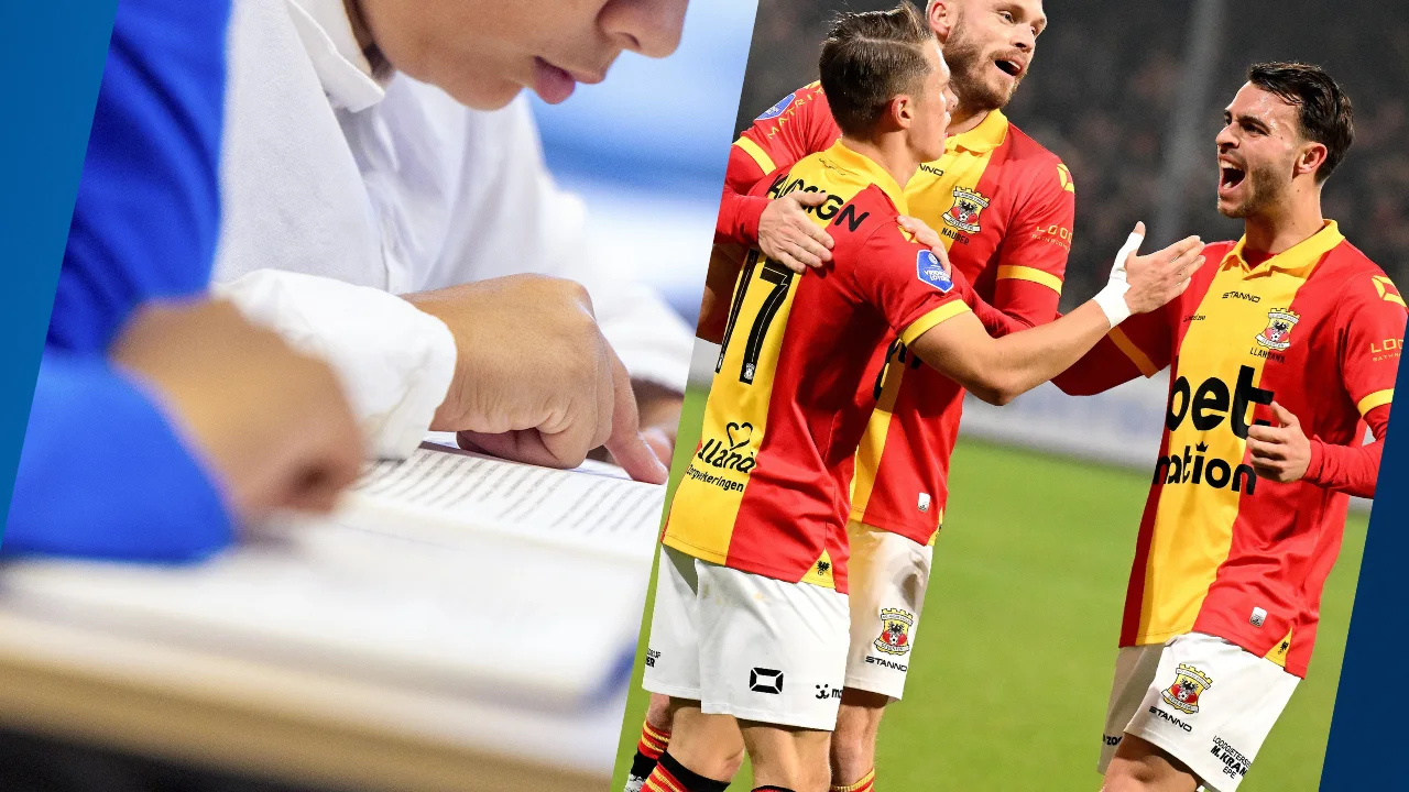 Van stadion naar schoolbank: profvoetballers krijgen kinderen aan het lezen