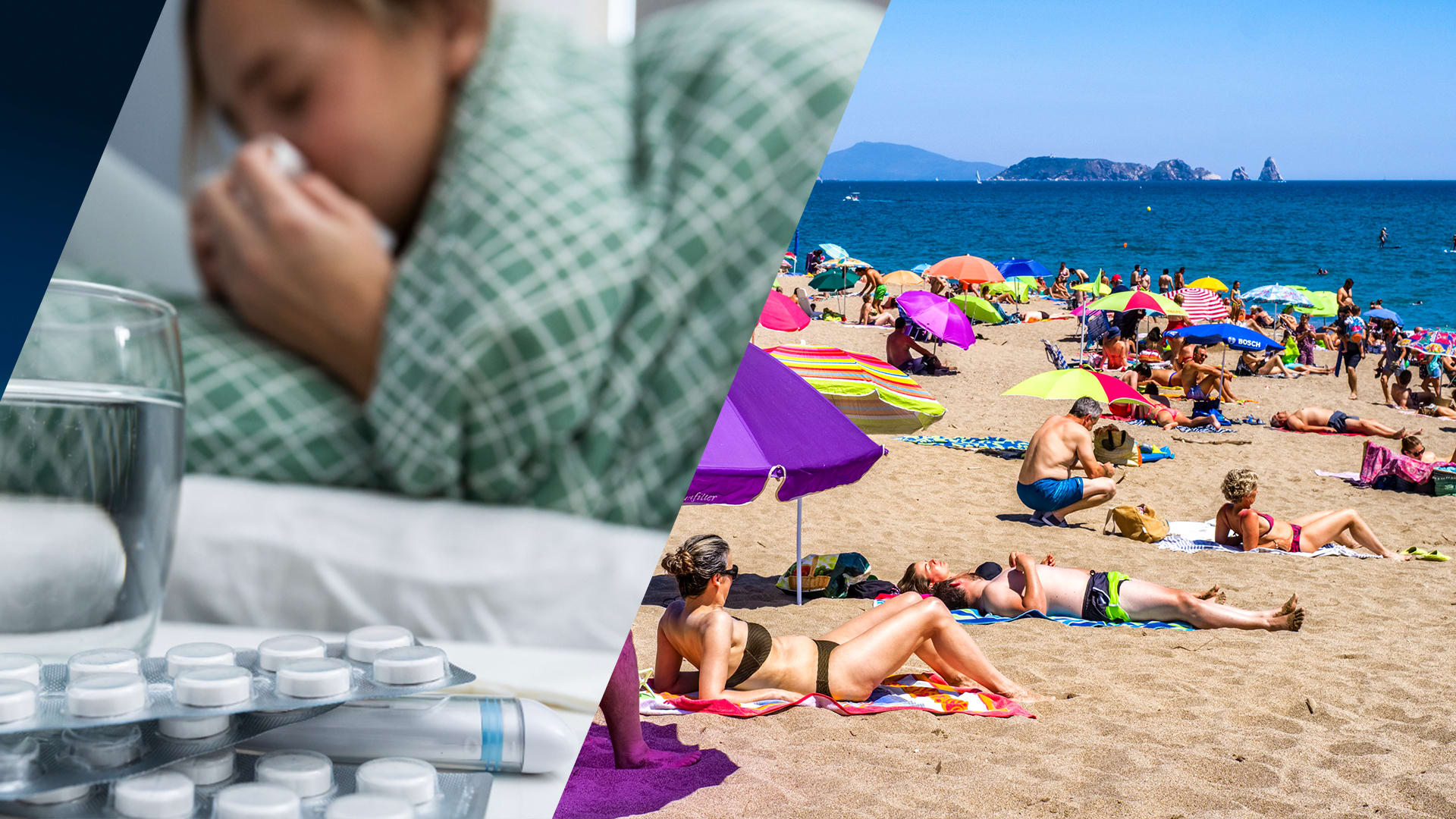 Eindelijk vakantie, en dan word je opeens ziek: dit is waarom