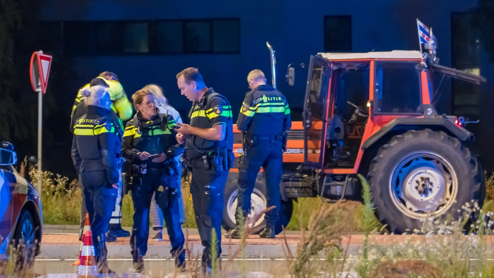 Politie roept op te stoppen met delen persoonsgegevens agenten na schietincident Heerenveen