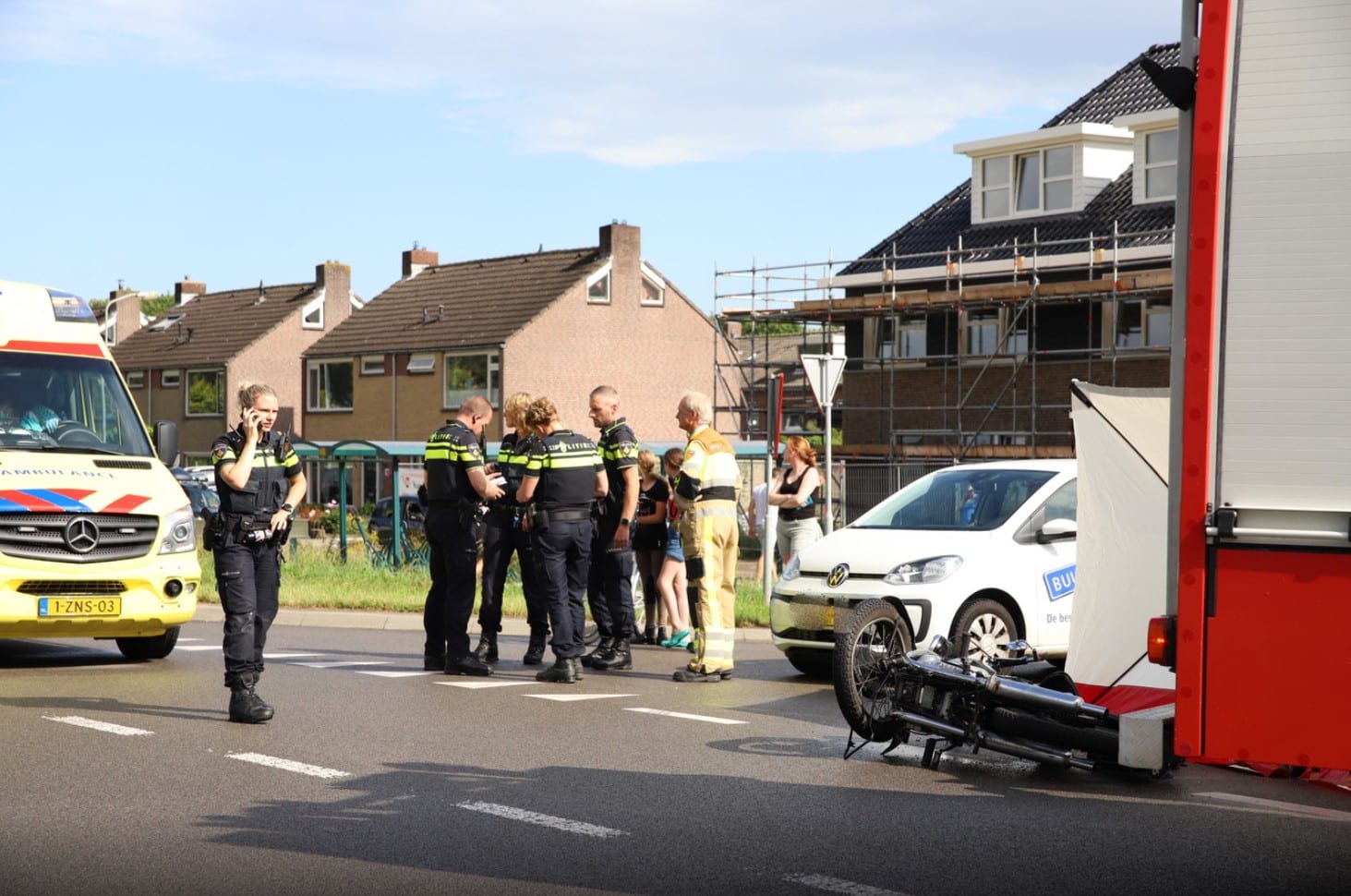 Motorrijder (71) omgekomen door verkeersongeluk in Vuren