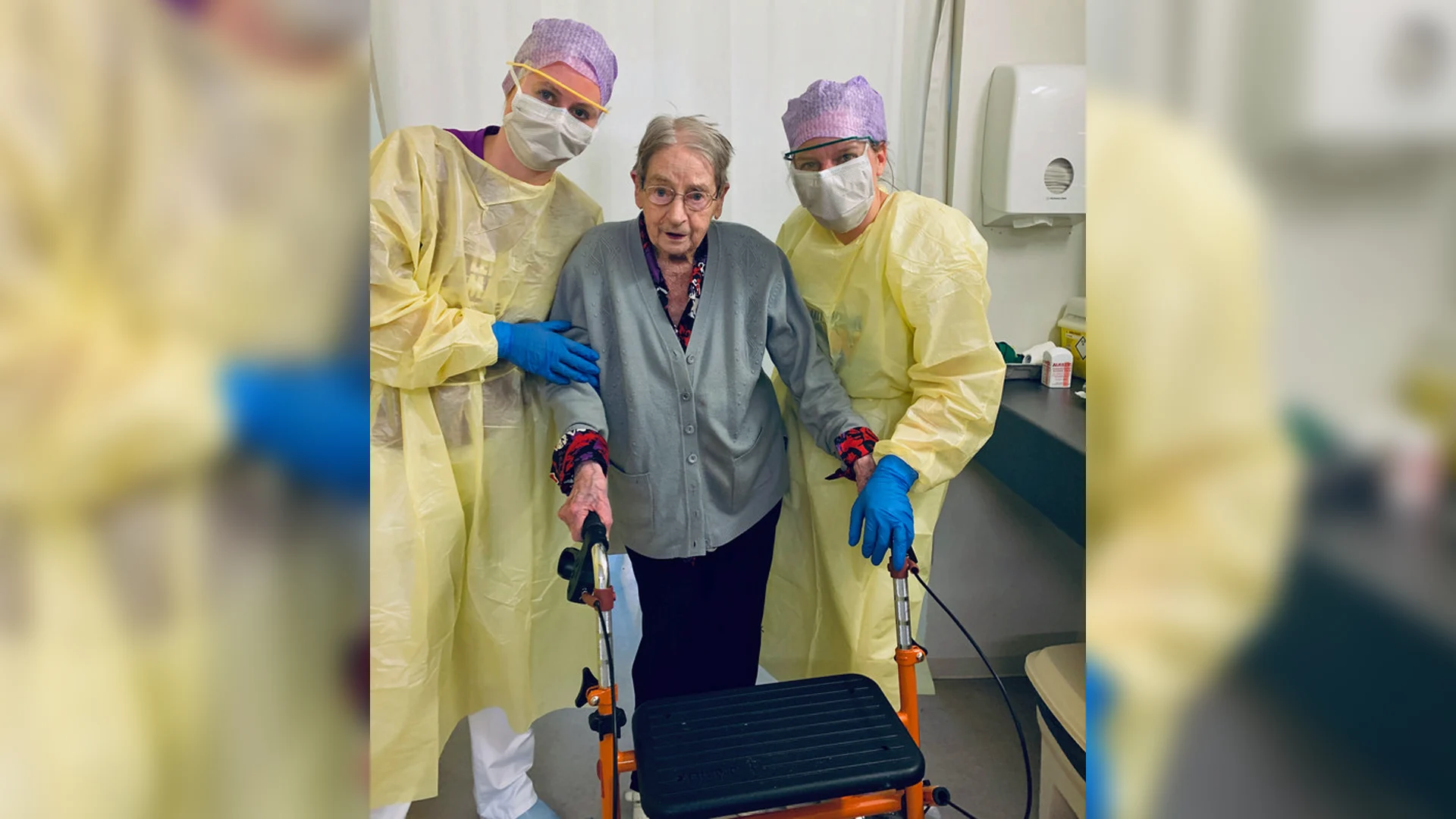 Klein wonder: Hanneke (101) herstelde van corona en mag het ziekenhuis verlaten