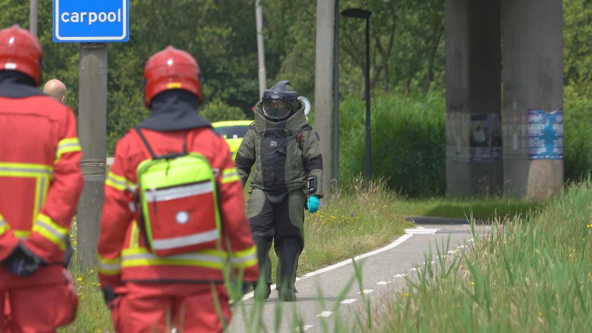 Geen explosieven in verdacht pakketje langs A7 bij Boerakker