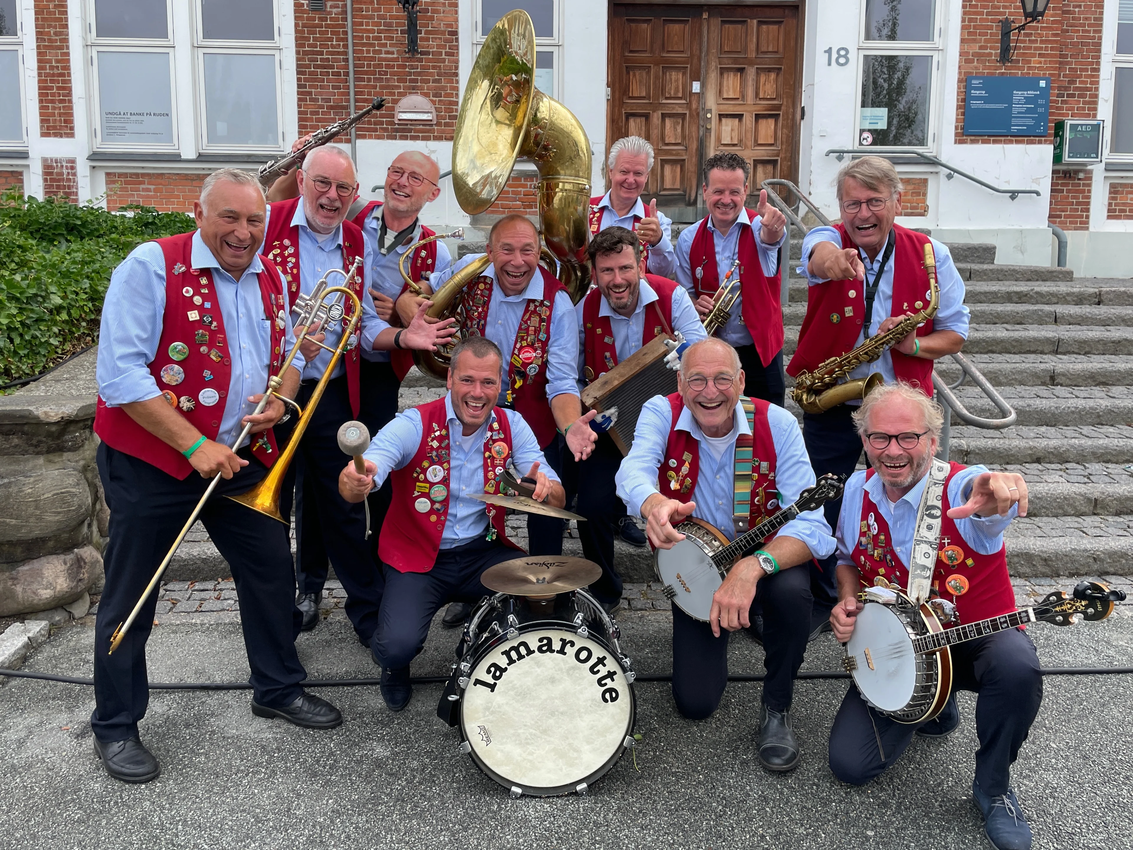 Wereldberoemd, maar hier kent niemand ze: dixielandband Lamarotte