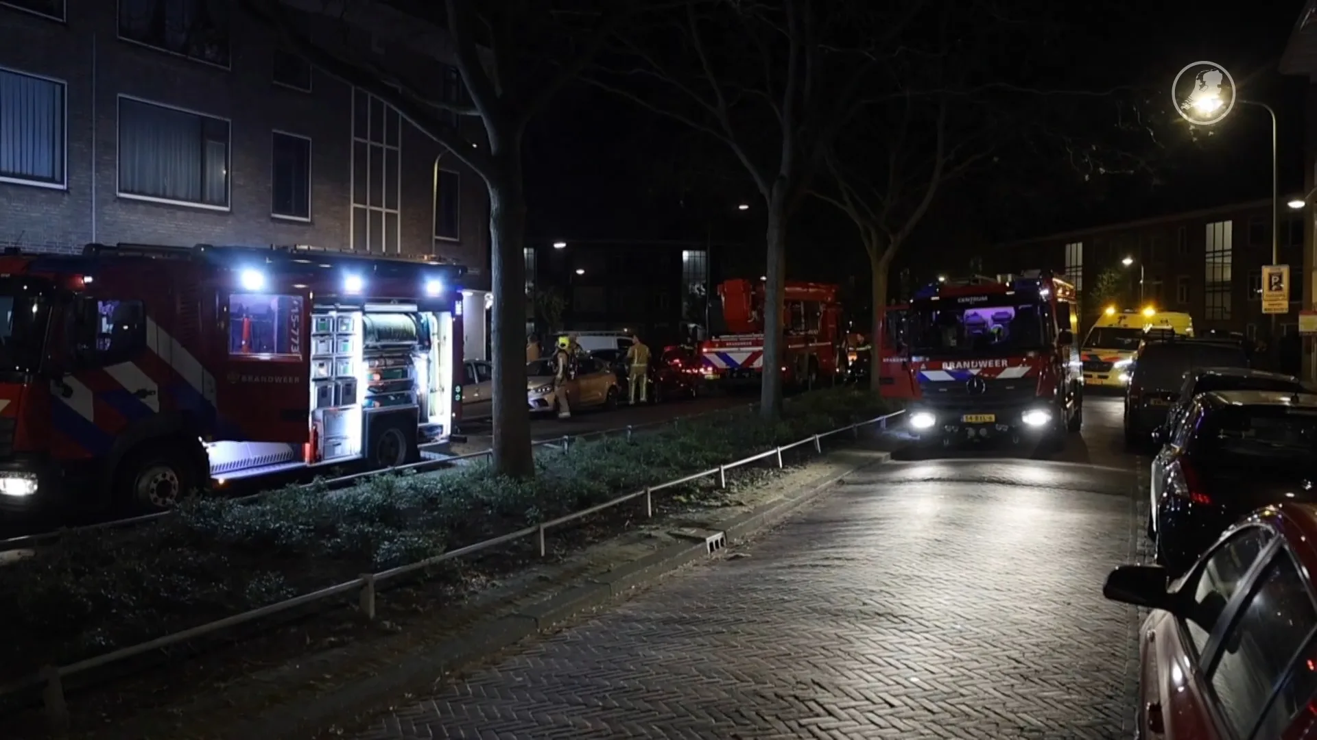 Bewoners en dieren ontsnappen aan rook bij brand in Haagse flat