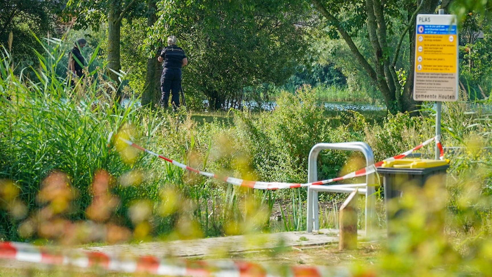 Omgeving afgezet in Houten na incident bij strand