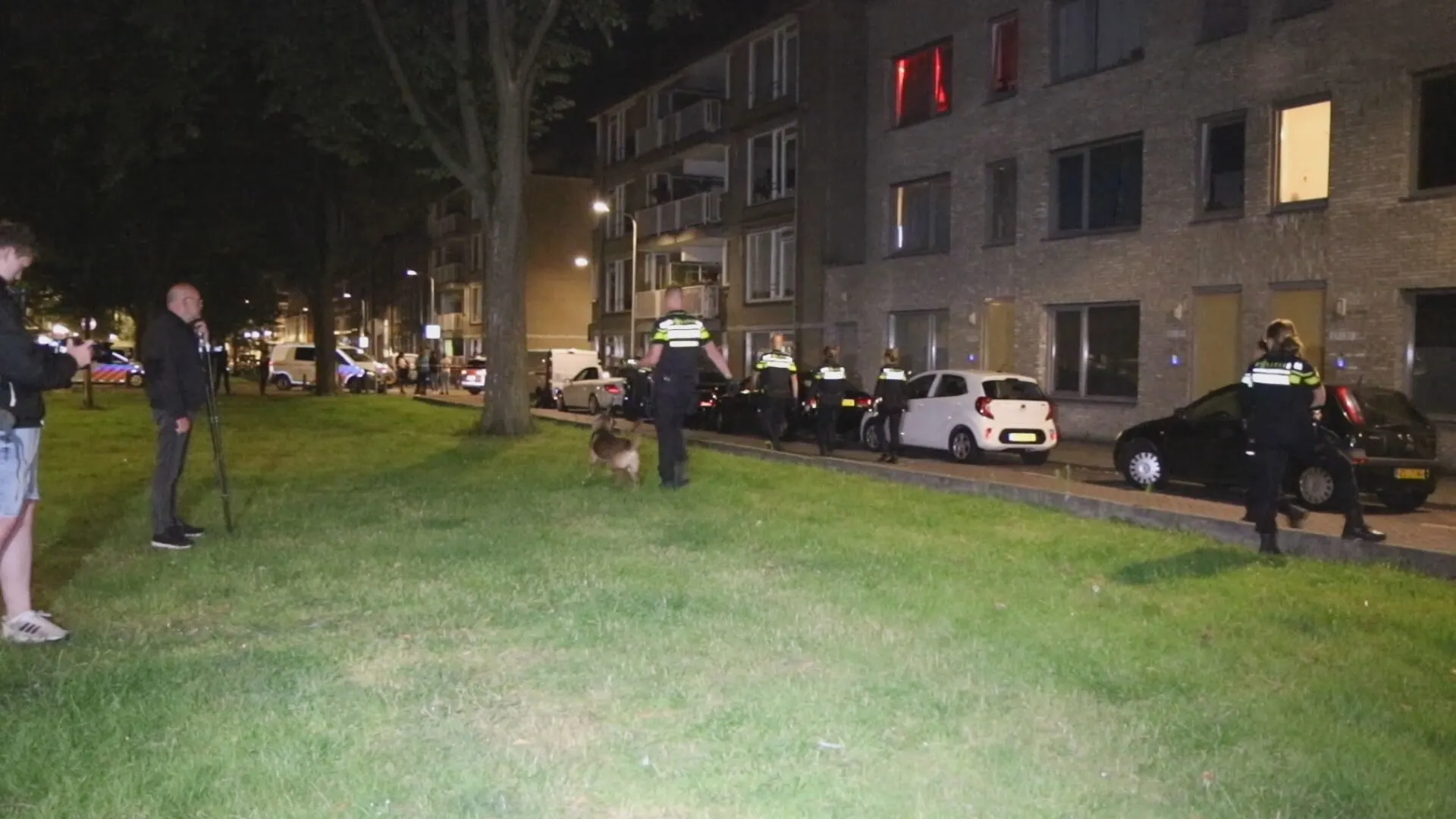 Haagse jongeren bekogelen agenten na stopzetten huisfeest: 'Wij houden geen rekening met corona'