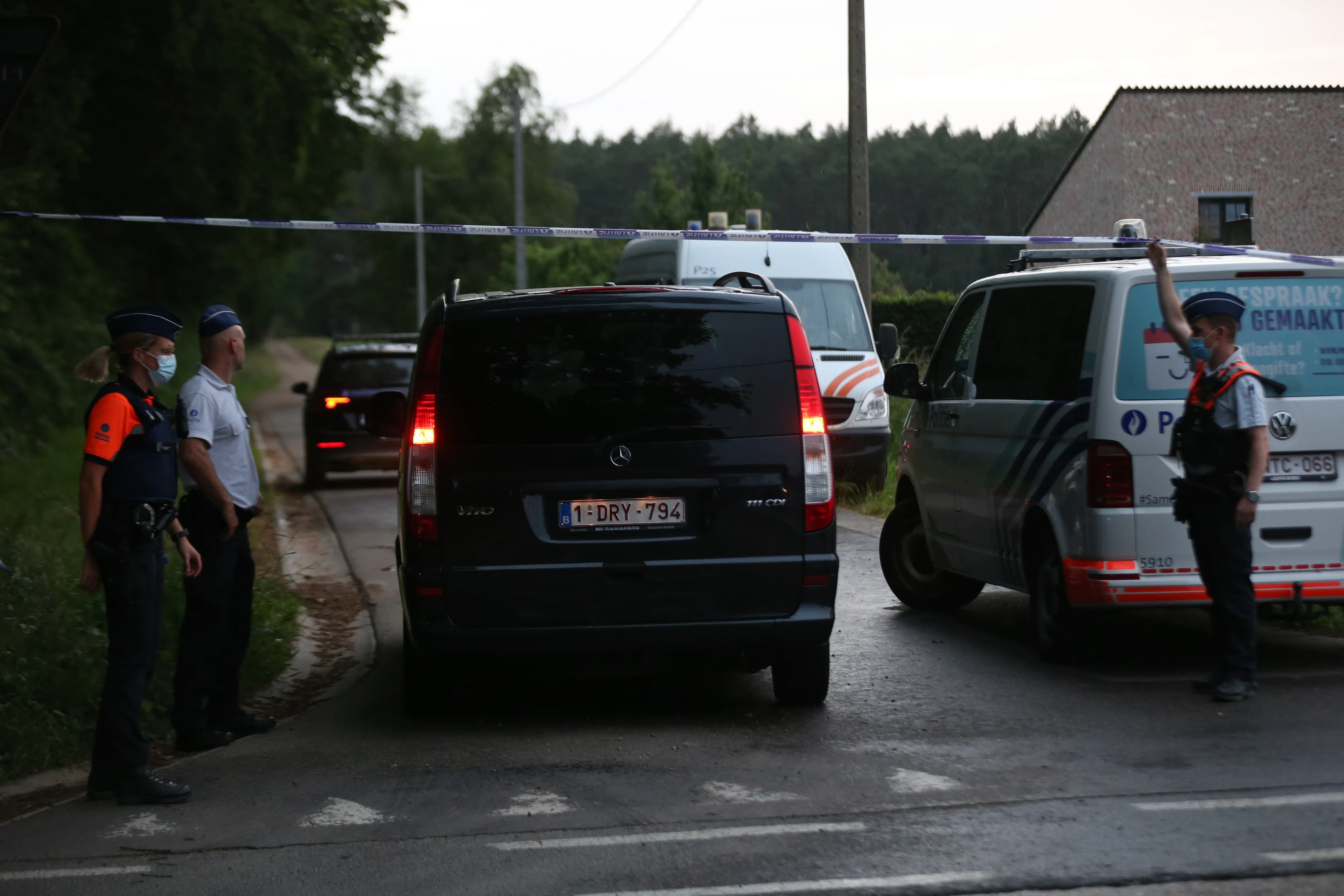Sympathisanten en familie houden wake voor overleden Jürgen Conings