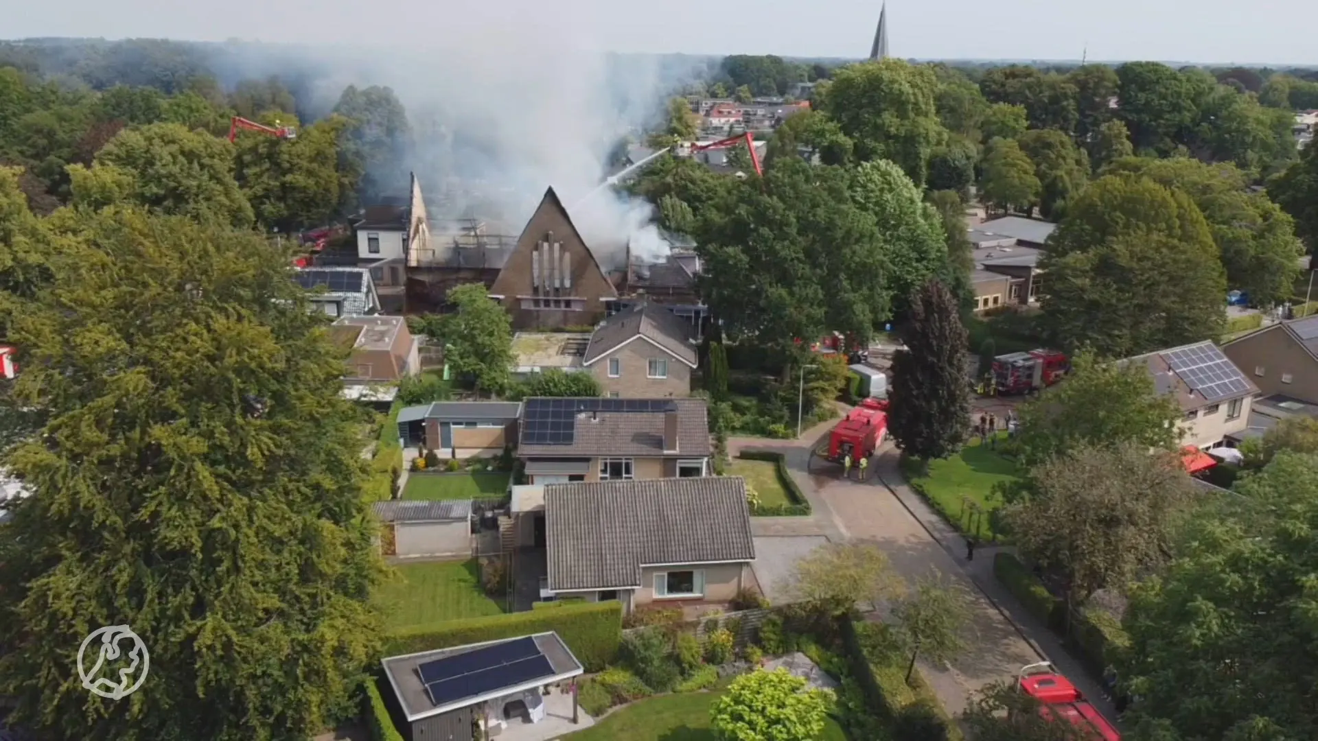 Regenboogkerk in Epe volledig uitgebrand, geen gewonden