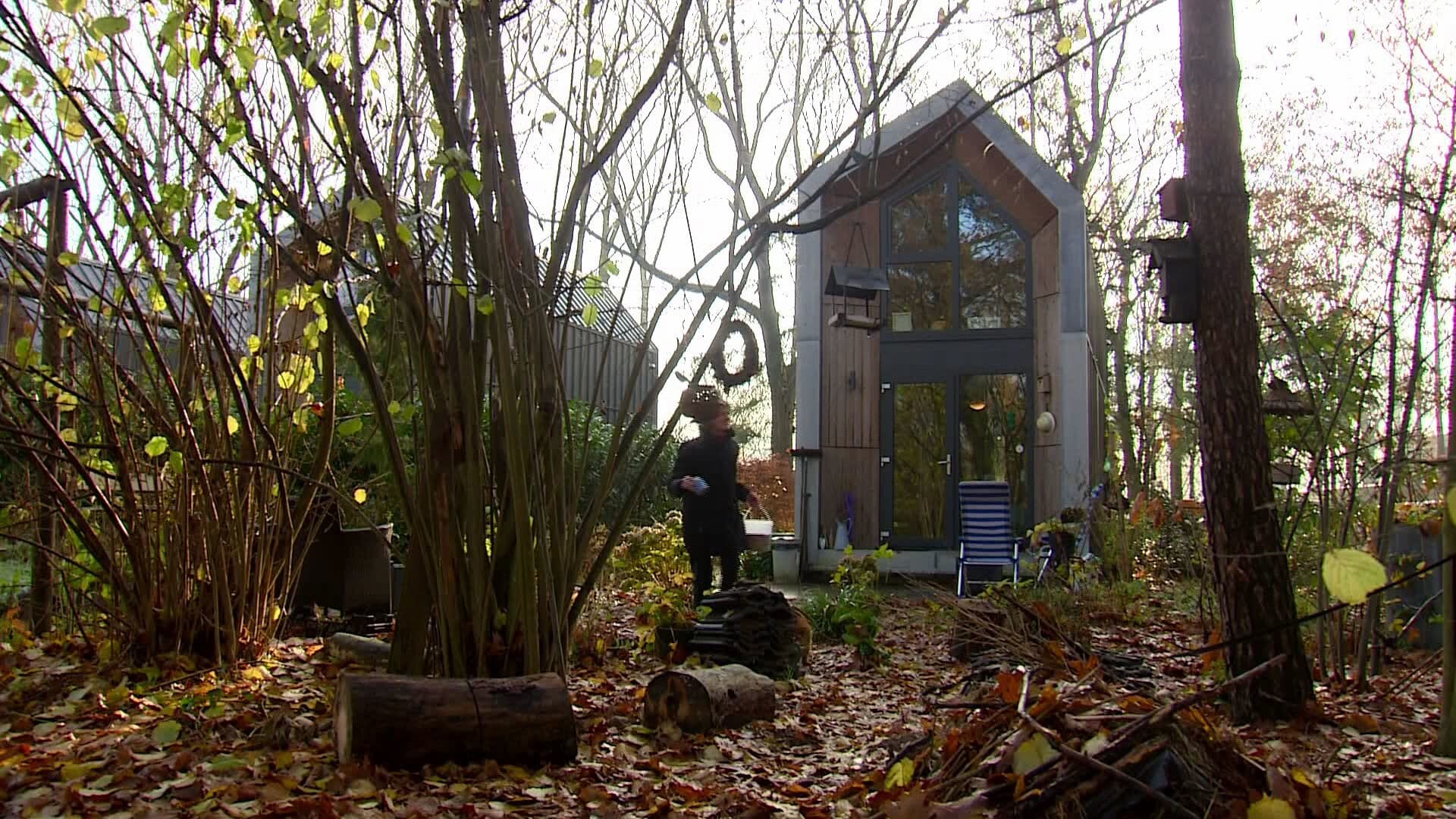 Vrijwilligers in tiny houses op zorgterrein: 'Ik voel me hier helemaal thuis'