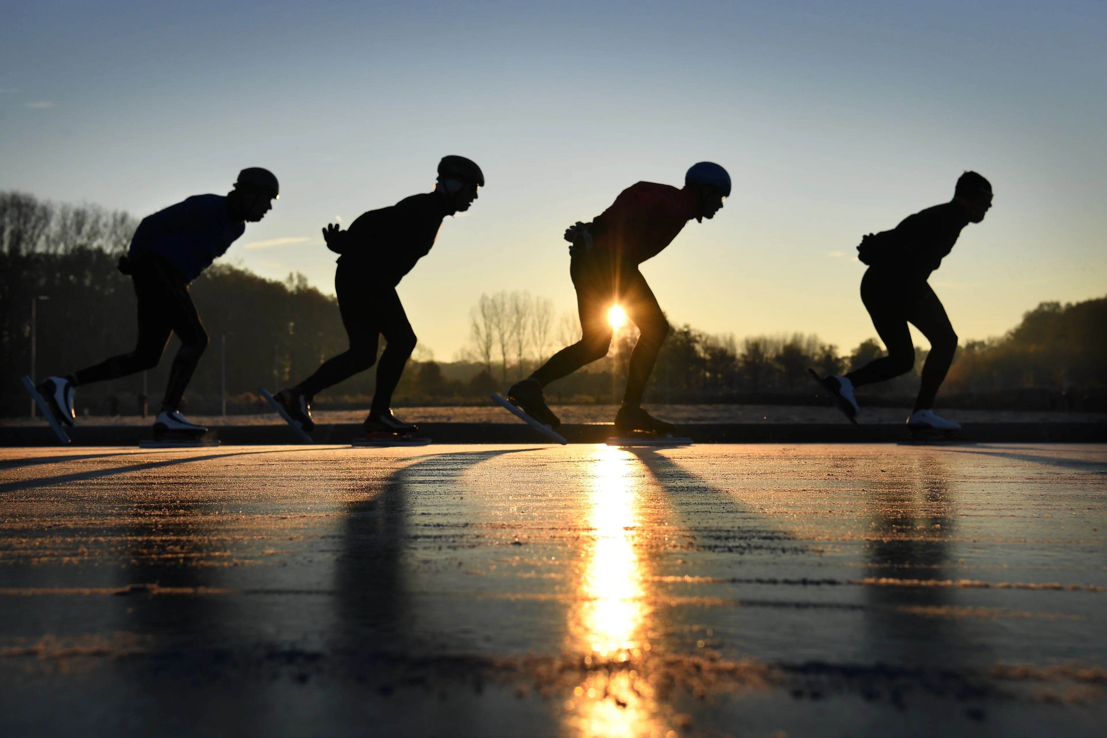 Winterweer houdt aan: schaatsen kunnen volgende week mogelijk uit het vet