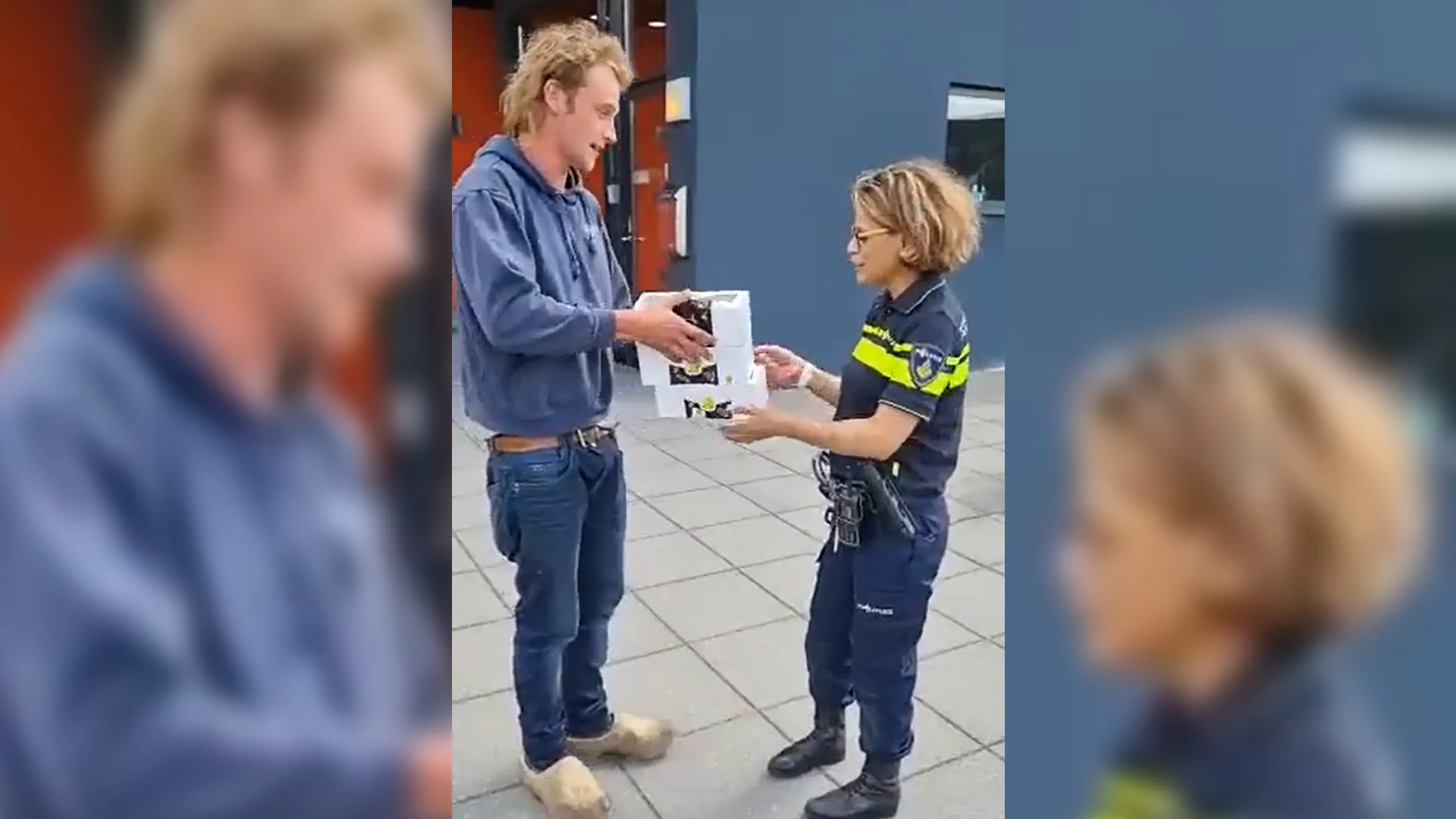 Boer Tim die vastzat na demonstraties bedankt agenten voor goede zorgen