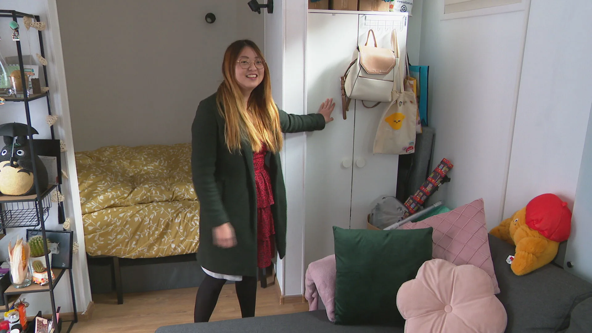 Lianne woont in een microwoning: 'Blij dat ik een dak boven m'n hoofd heb'