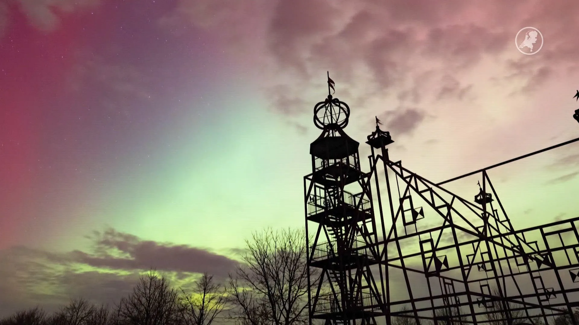 ZIEN: Noorderlicht zichtbaar in grote delen van Nederland