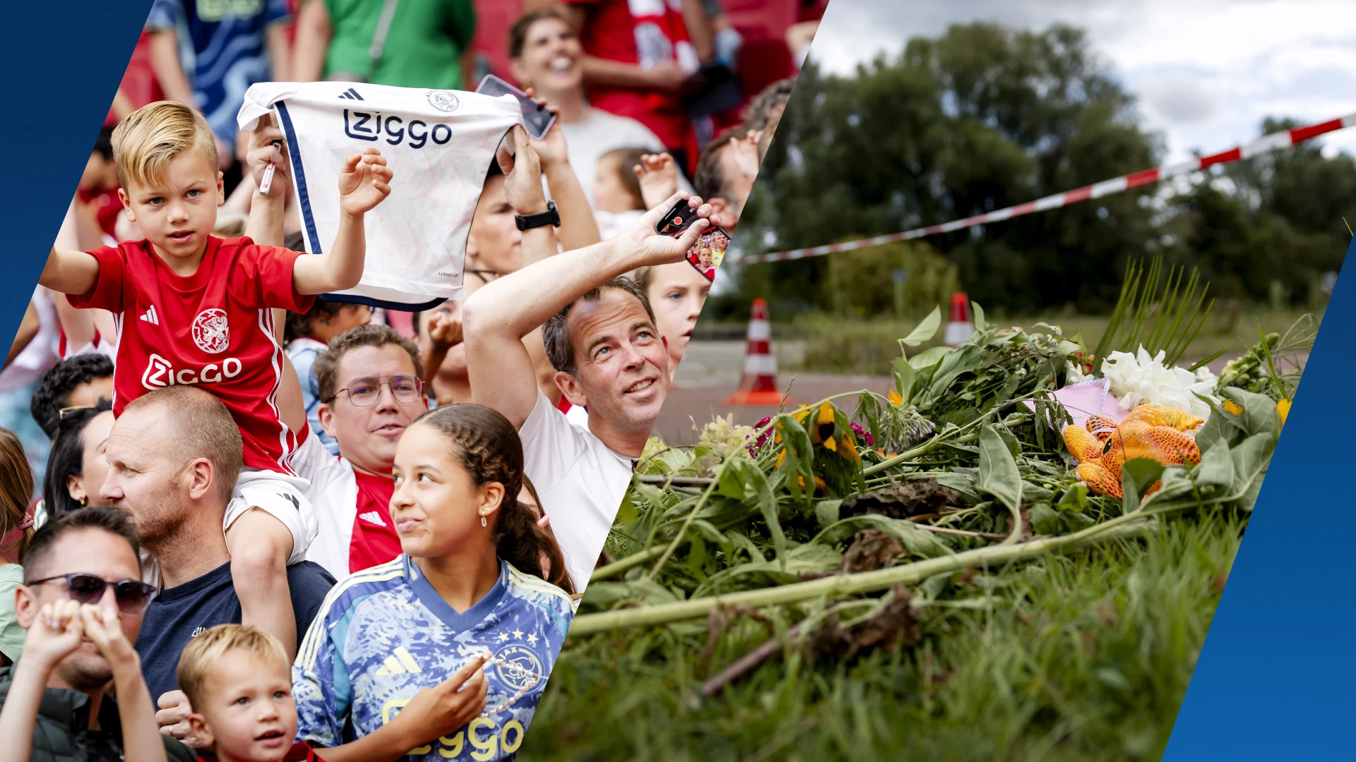 Ajax-supporters eren gedode Lisa (17) dit weekend met minuutlang applaus