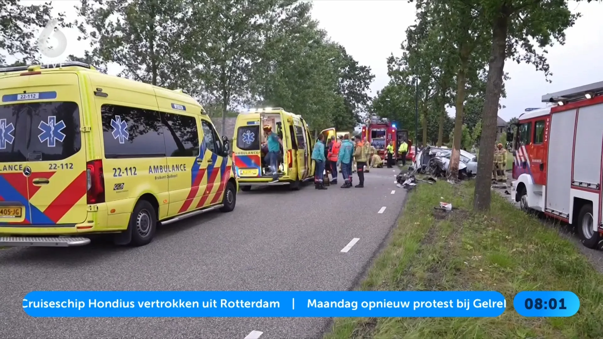 Meerdere gewonden bij zwaar ongeval in Oirschot, bestuurster aangehouden